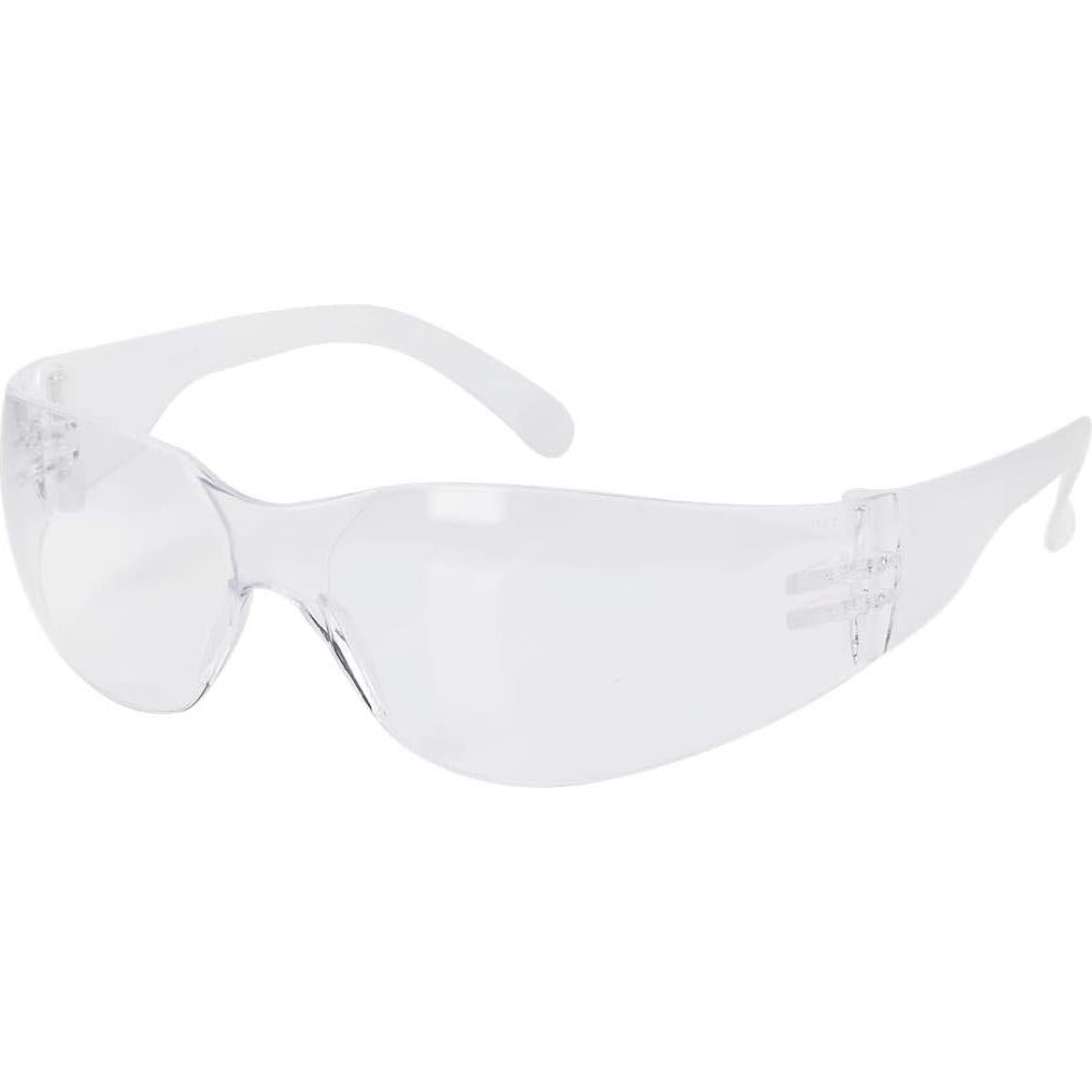 Gafas de Seguridad Flexibles ROAR, Claras, 12 Pares, ANSI Z87+