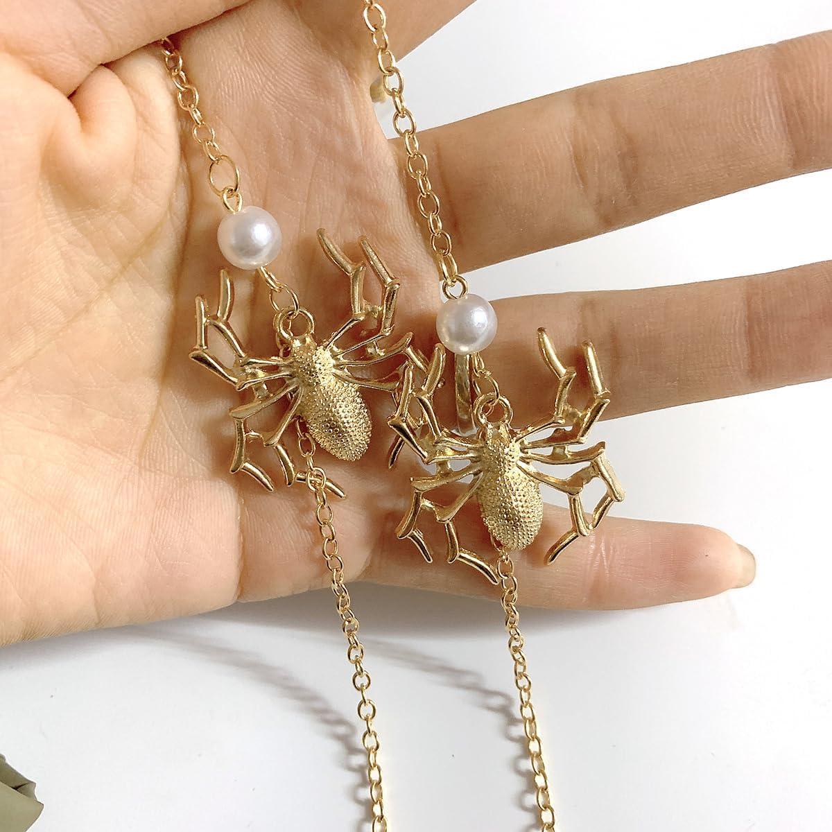 Cadena de Gafas Unisex Oro AN022 Soporte de Óptica 78cm