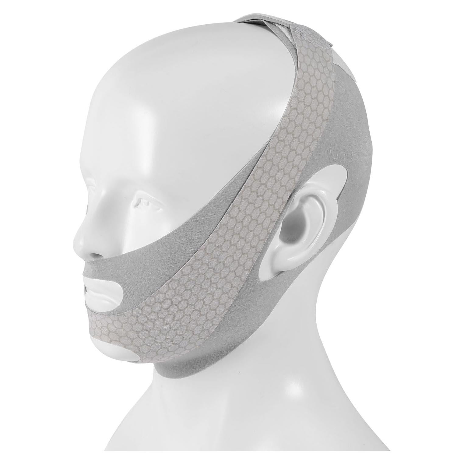 Correa de Nylon V-Line Lifting para Papada BOXOB - Ajustable