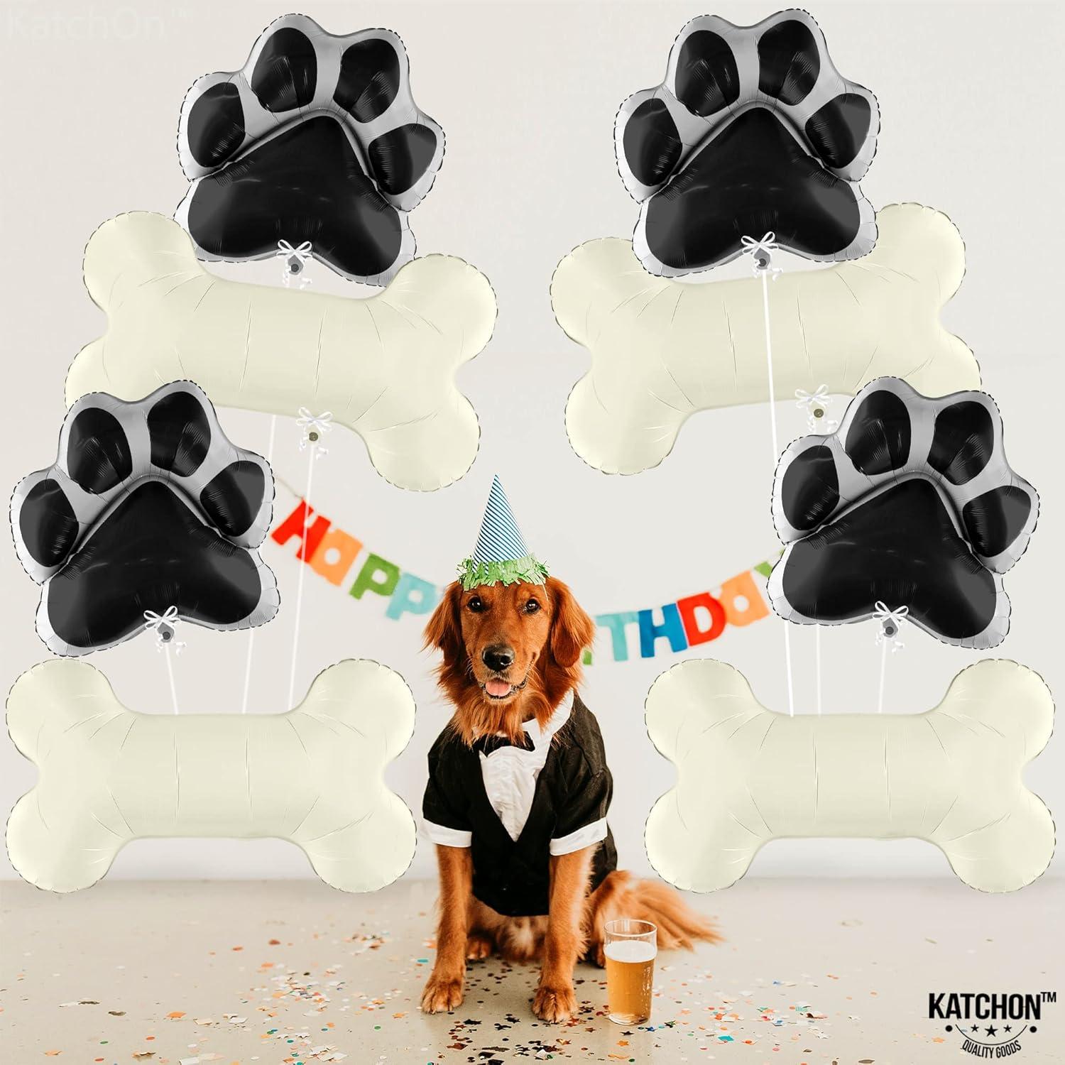 Globos de Cumpleaños para Perros KatchOn - 8 Piezas 73.66 cm