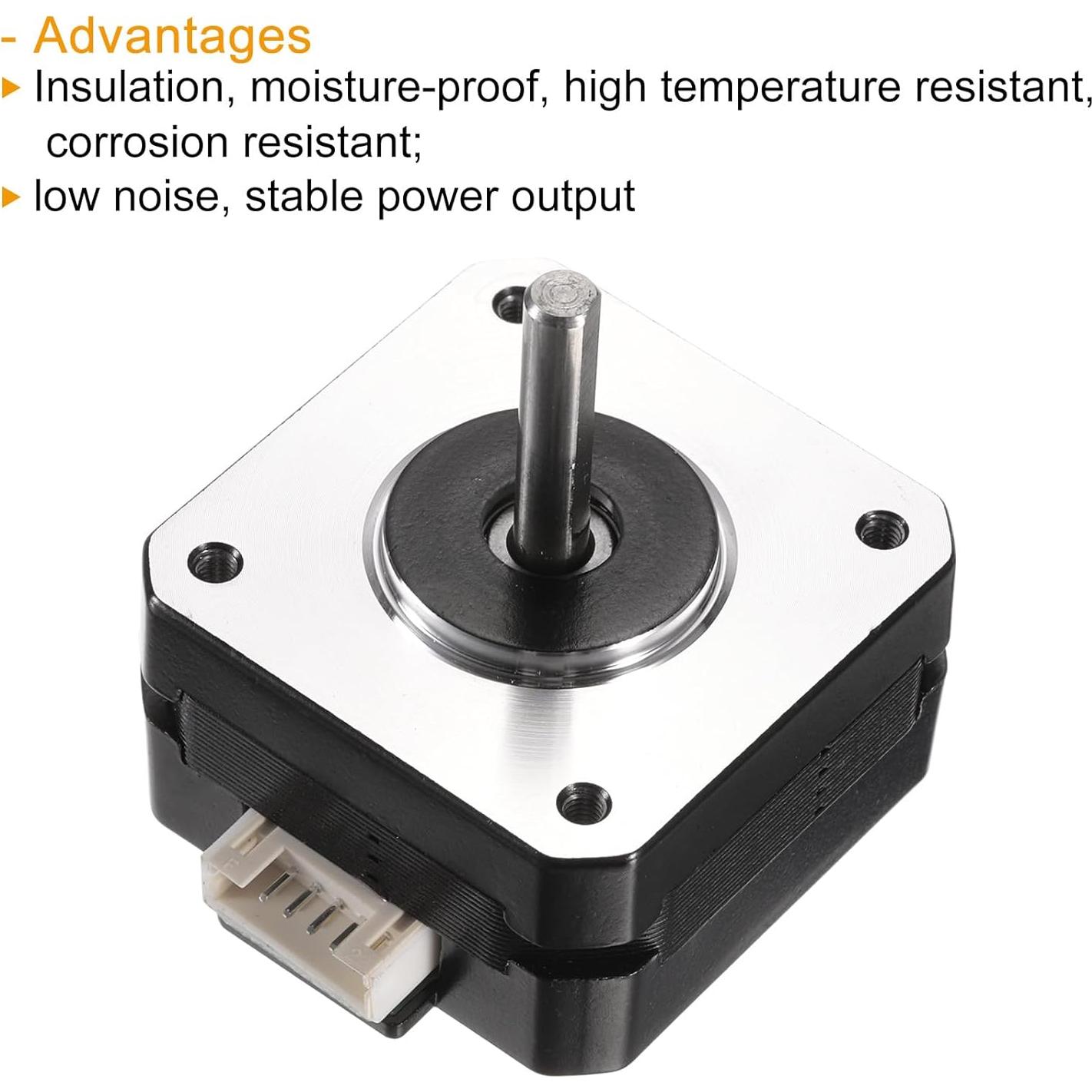 Motor Paso Nema 17 MECCANIXITY 42x42x23mm 1A 4.5V 0.1N.M