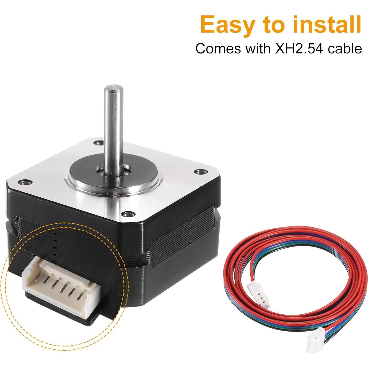 Motor Paso Nema 17 MECCANIXITY 42x42x23mm 1A 4.5V 0.1N.M