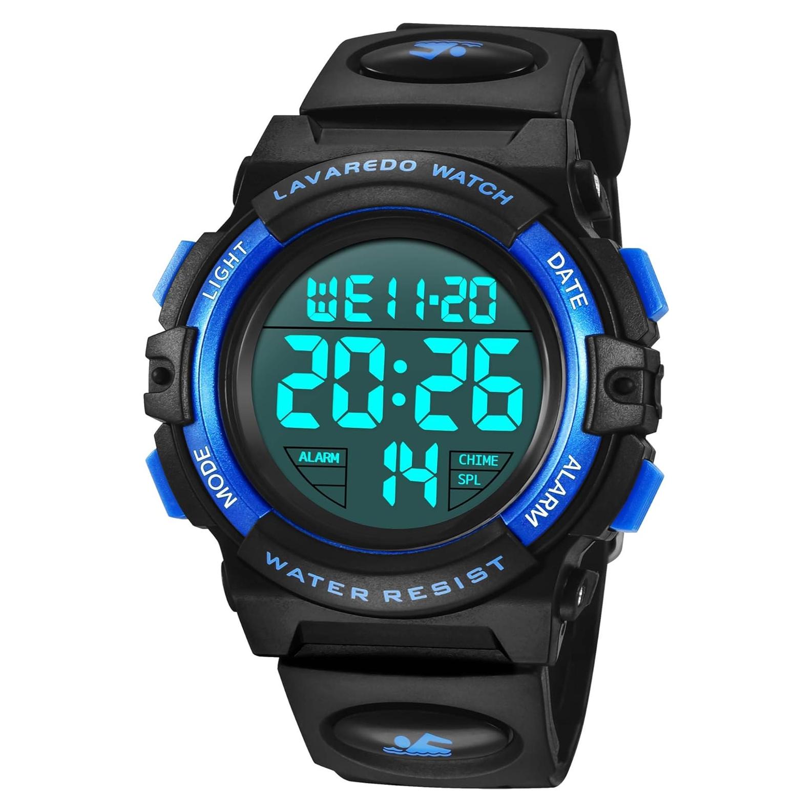Reloj Digital Infantil NN BEN NEVIS 50M Impermeable Azul