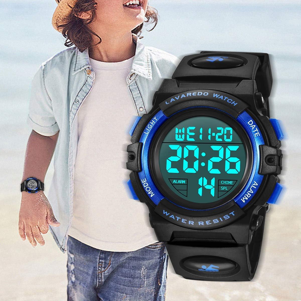 Reloj Digital Infantil NN BEN NEVIS 50M Impermeable Azul