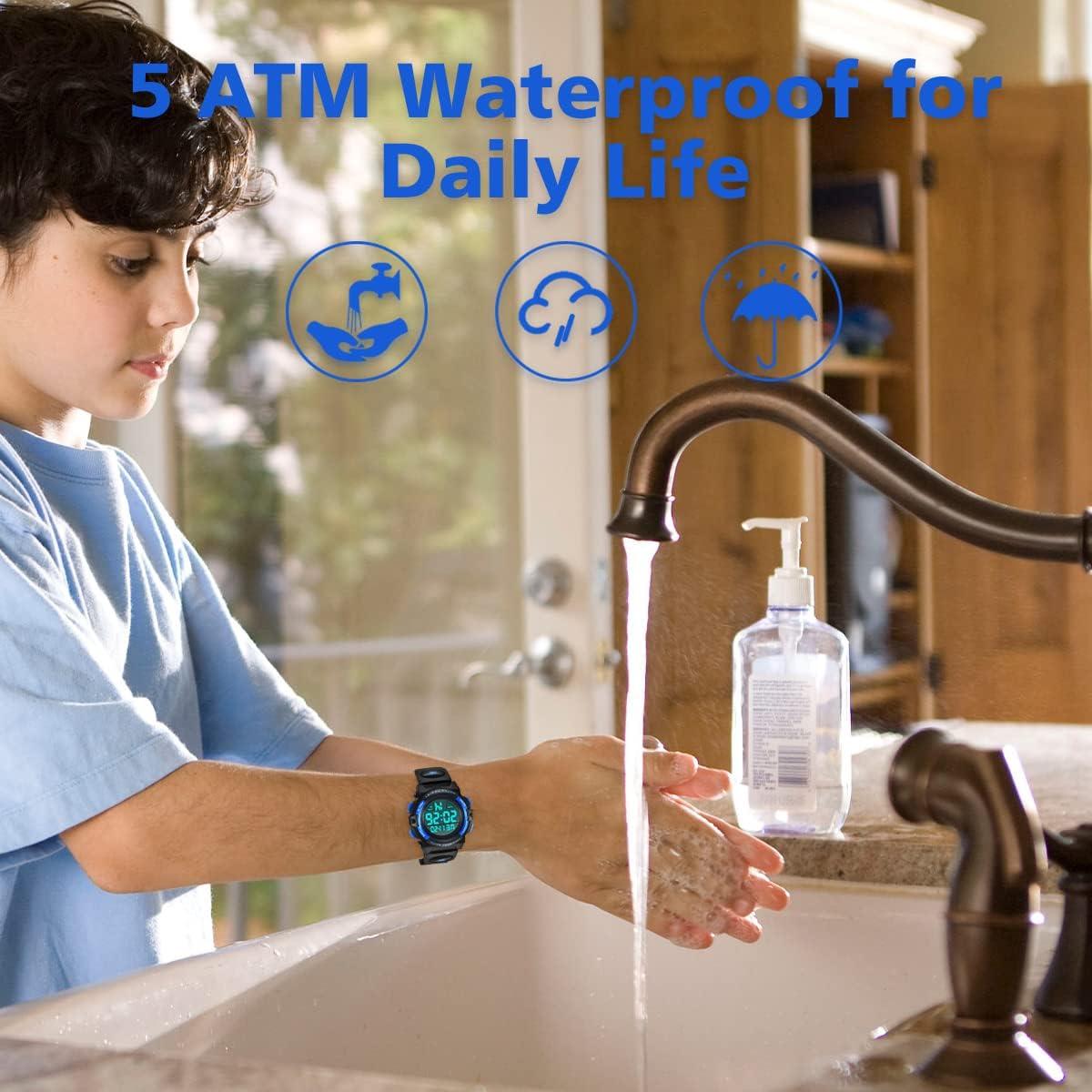 Reloj Digital Infantil NN BEN NEVIS 50M Impermeable Azul