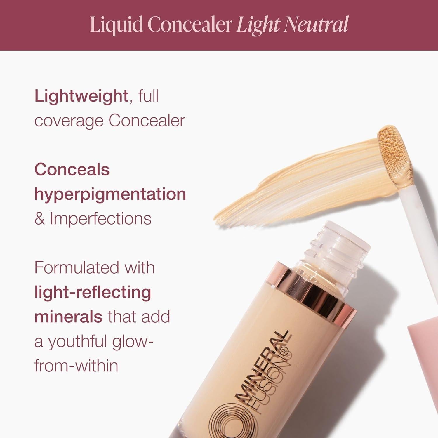 Corrector Líquido Mineral Fusion Neutro Claro 32g