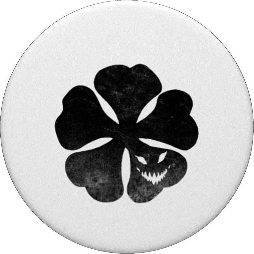 PopSockets Adhesivo PopGrip Trébol Negro 4.1x1.3cm
