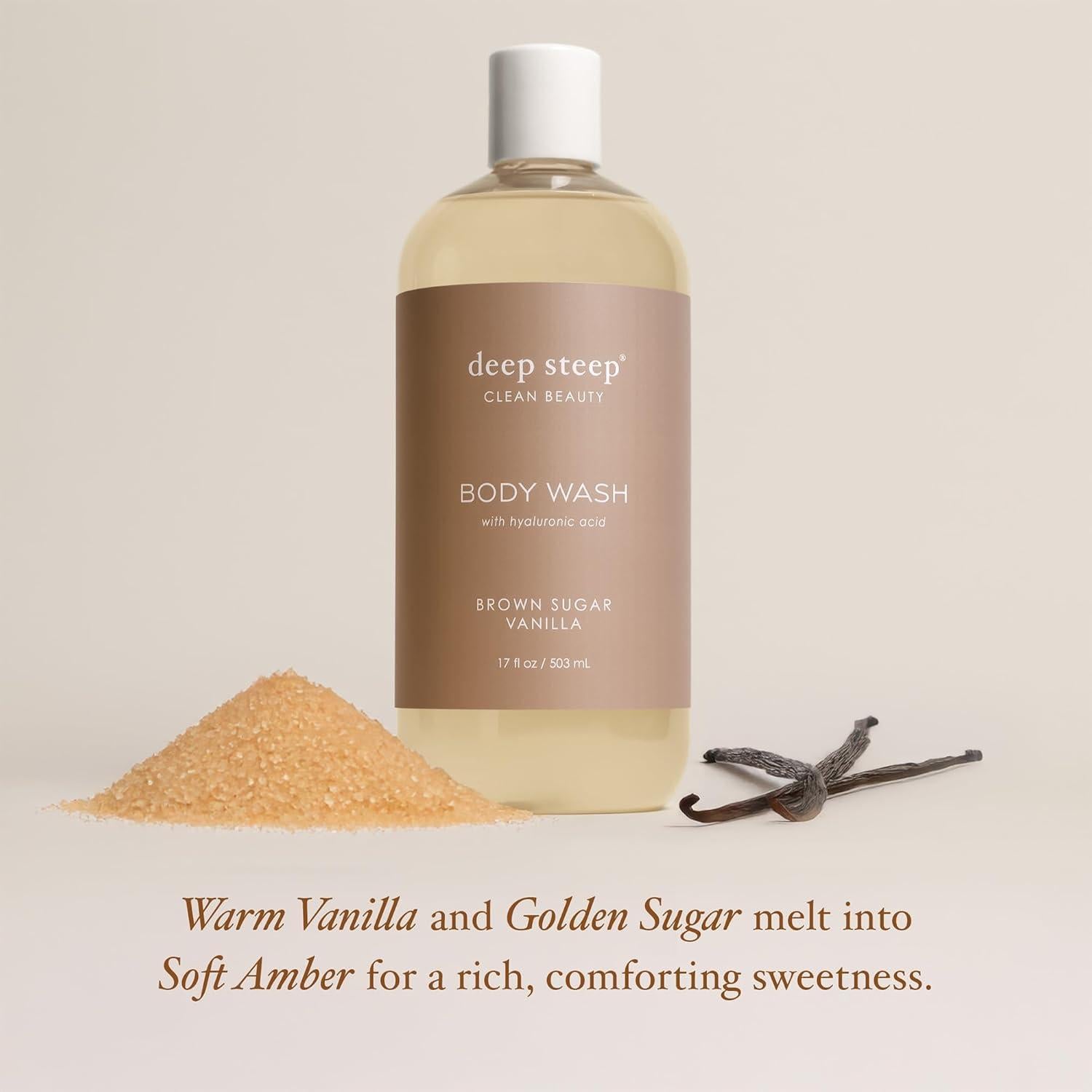 Gel de Ducha Deep Steep 482.8 ml - Azúcar Moreno Vainilla