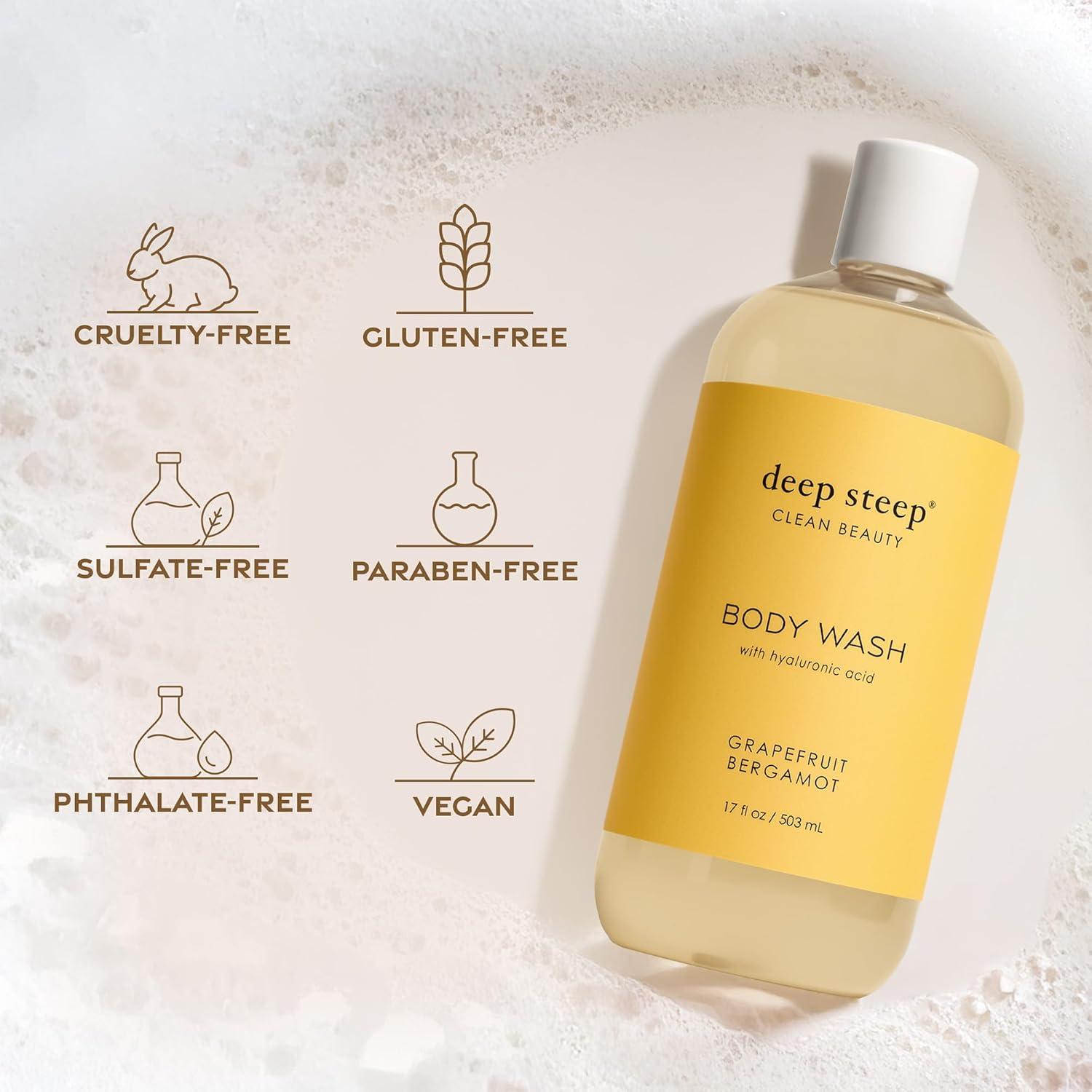 Gel de Ducha Deep Steep 482.8 ml - Azúcar Moreno Vainilla