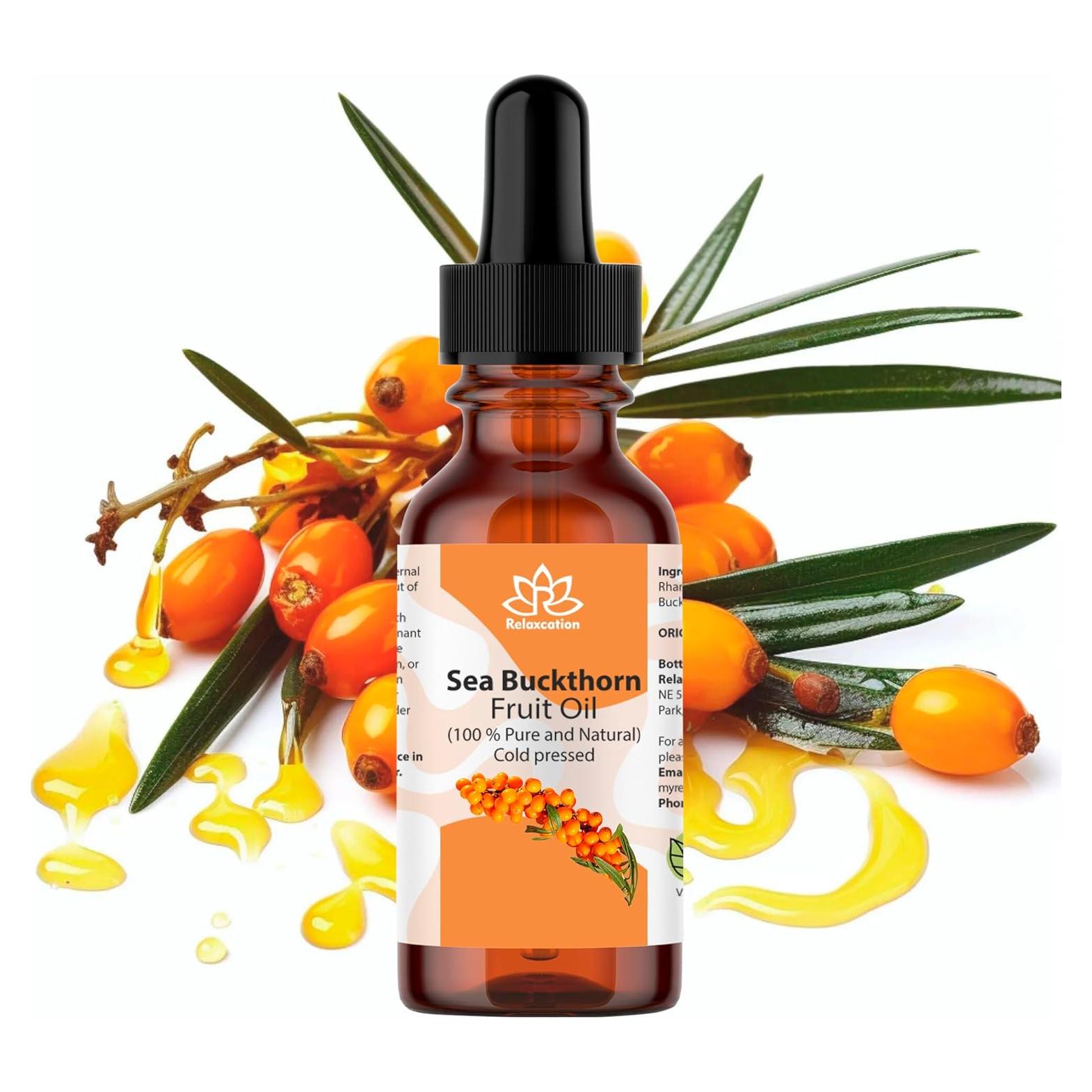 Aceite de Fruta de Espino Marino Relaxcation 14.79 ml - Hidratante Natural