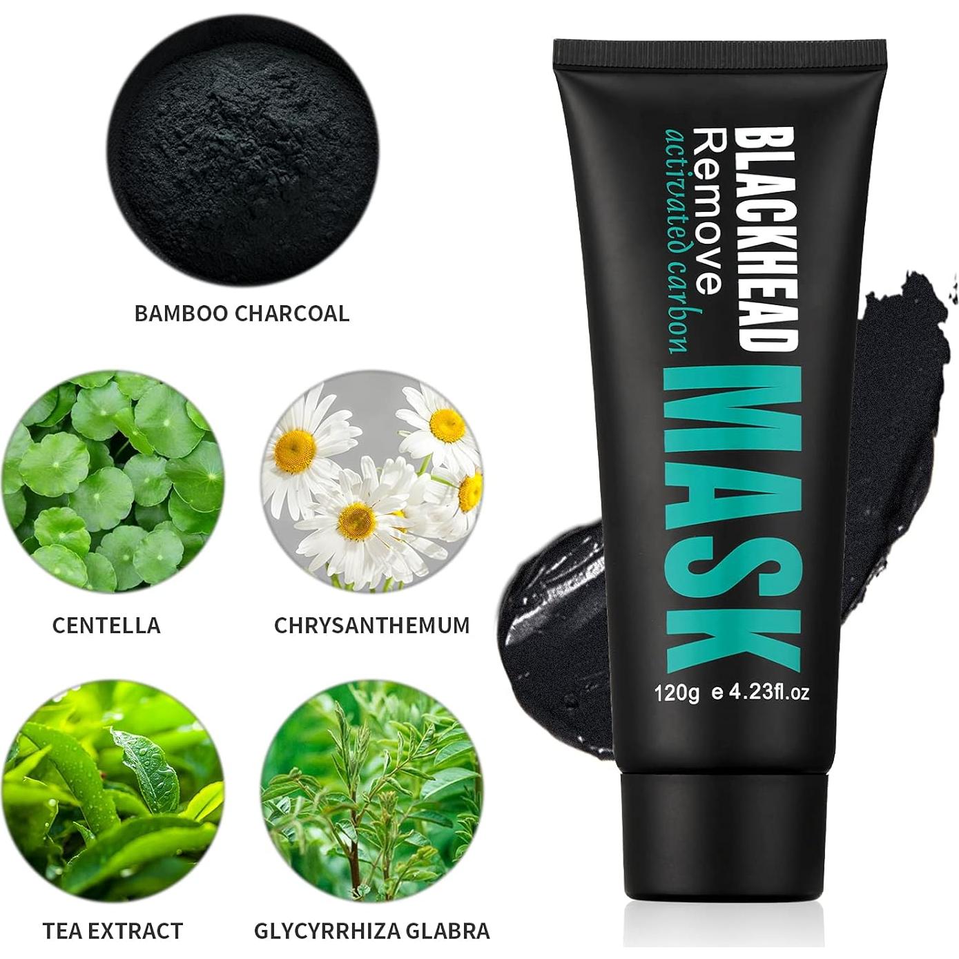 Mascarilla Facial Peel Off Carbón Activado para Puntos Negros