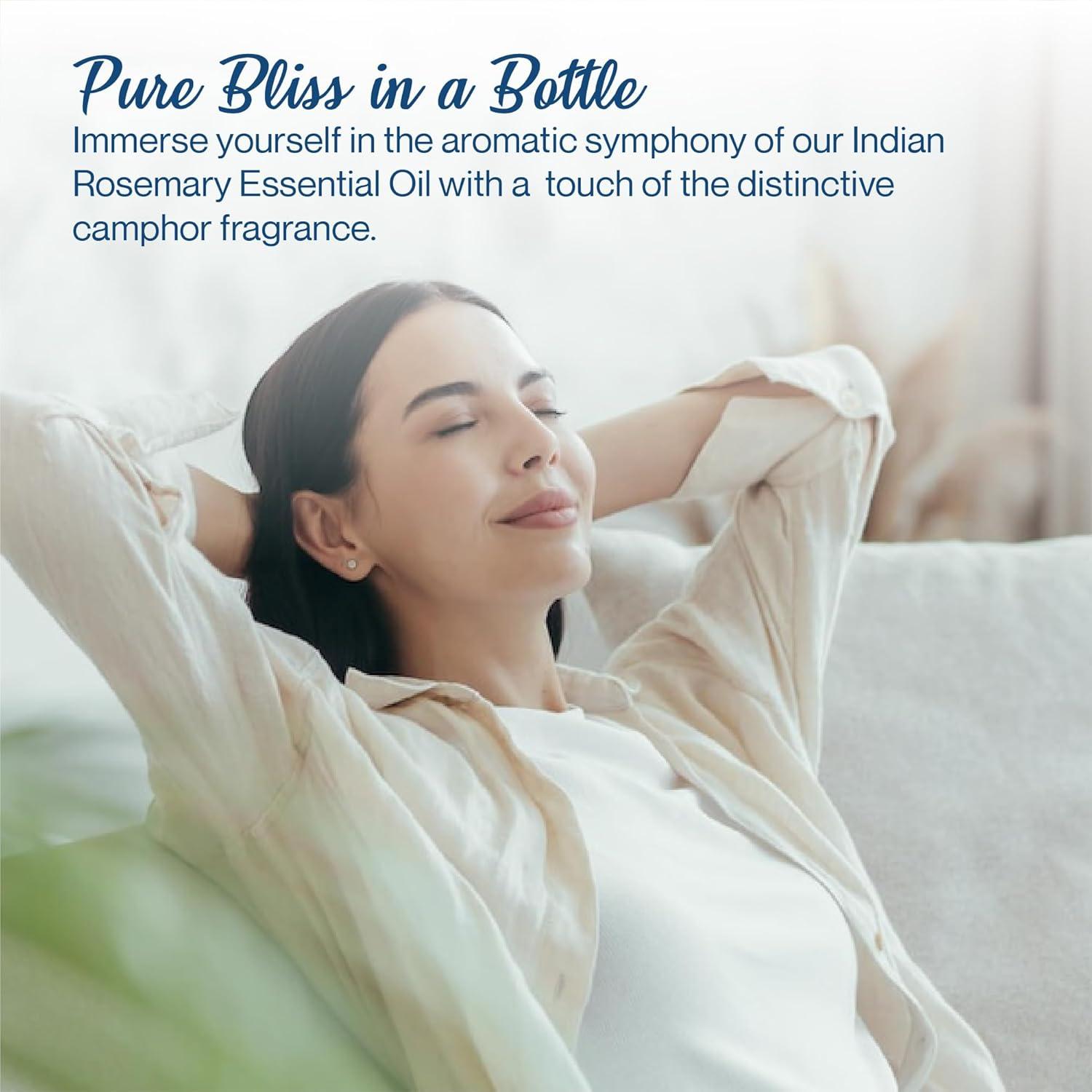 Aceite Esencial de Romero Puro uhRohMuh 5ml - Aromaterapia y Cuidado