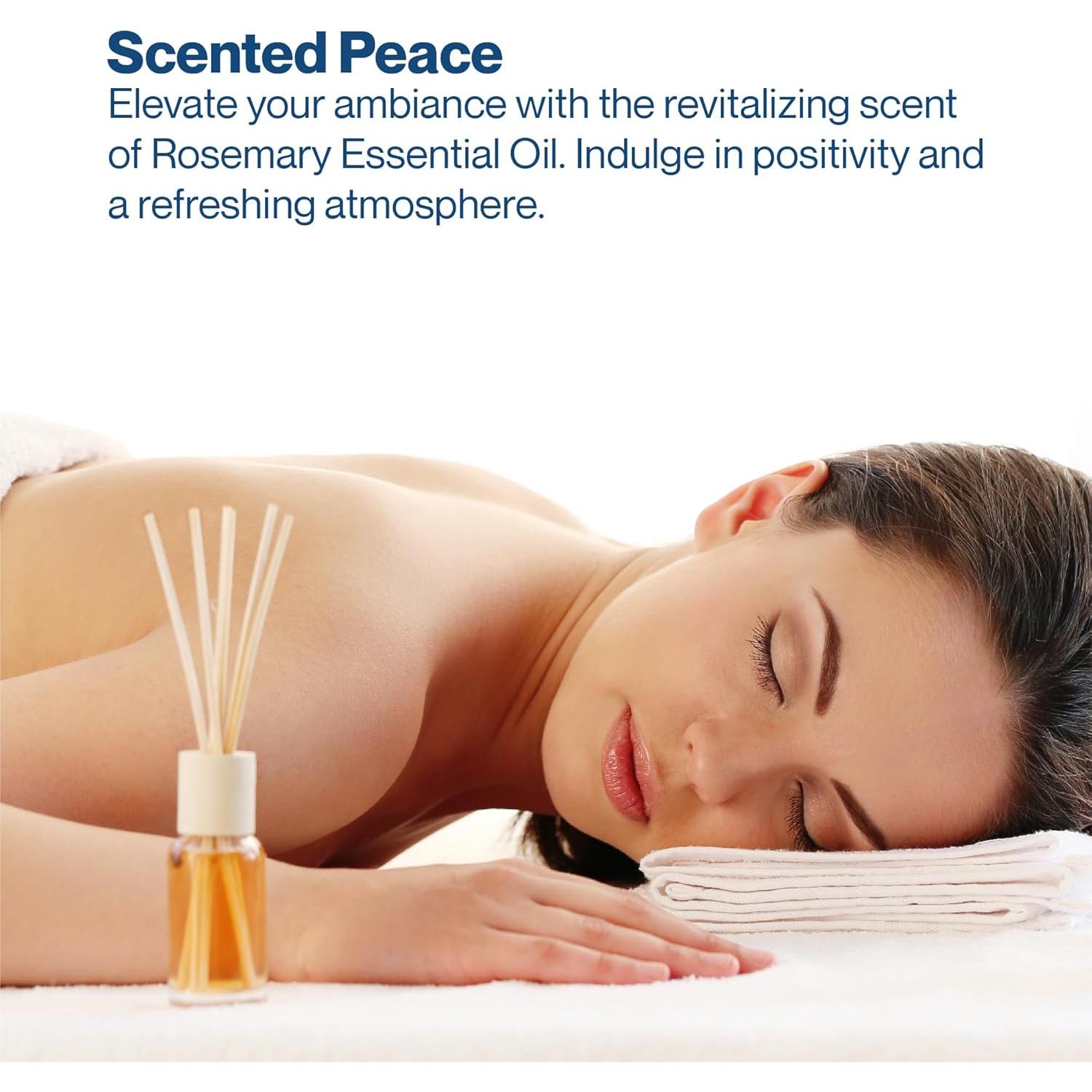 Aceite Esencial de Romero Puro uhRohMuh 5ml - Aromaterapia y Cuidado