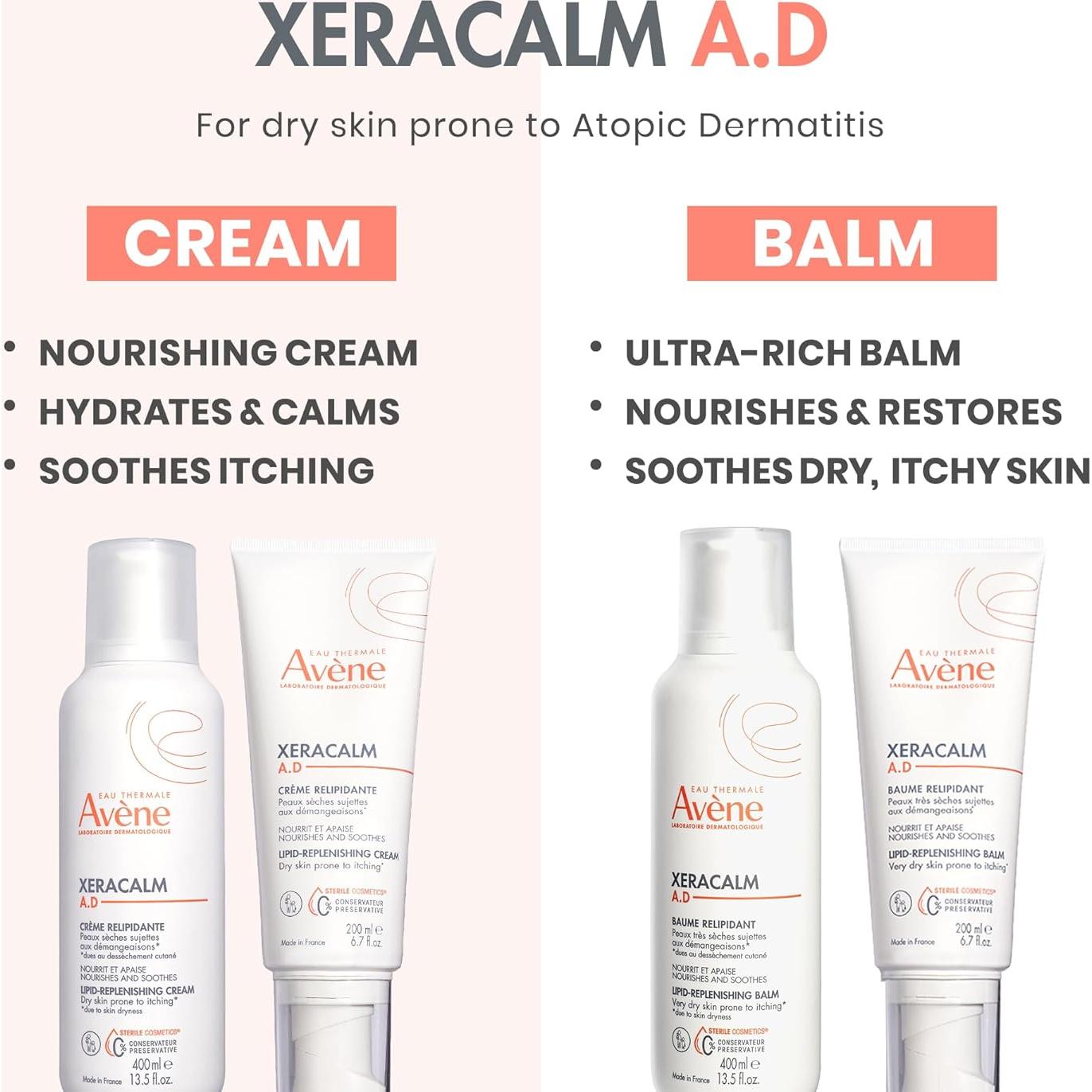 Avène XeraCalm A.D Balsamo Reponedor 200ml Piel Seca Eccema