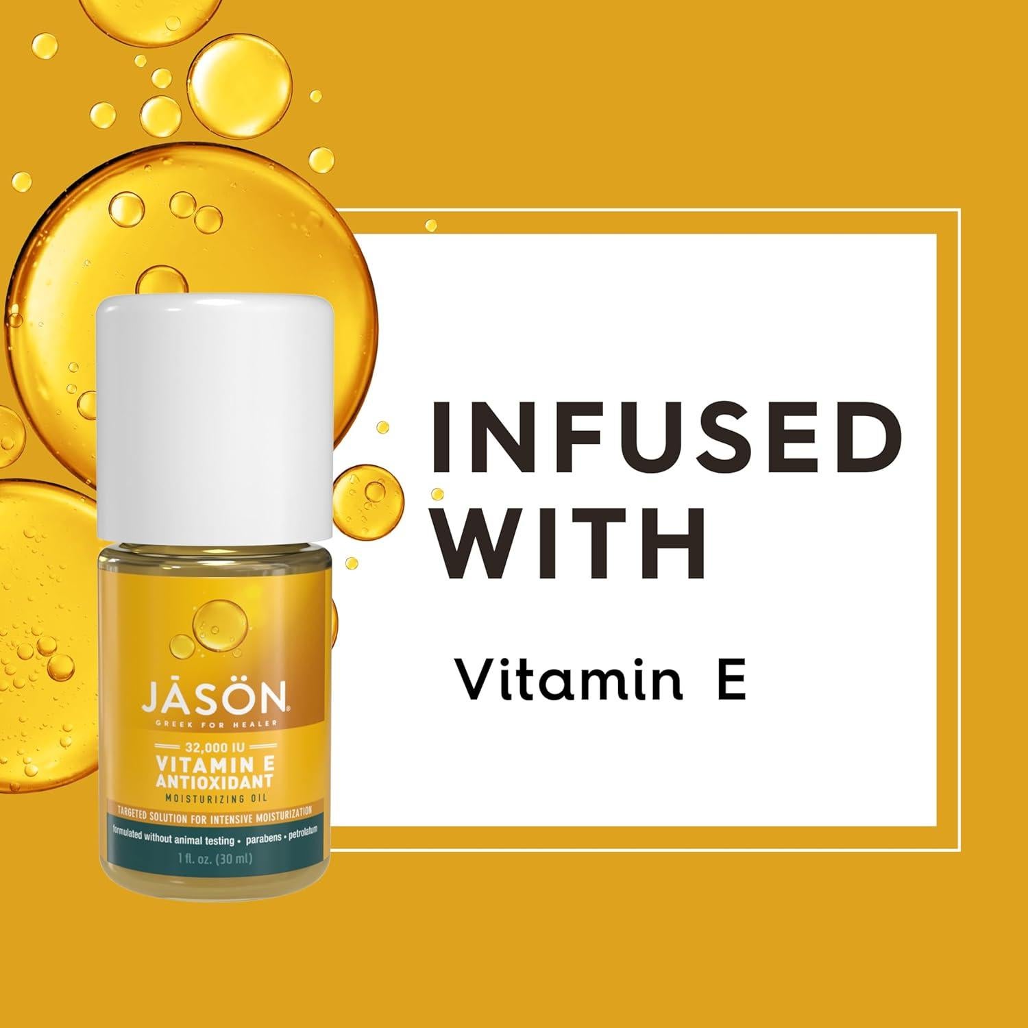 Aceite Hidratante de Vitamina E JASON 30 ml - Cuidado Piel