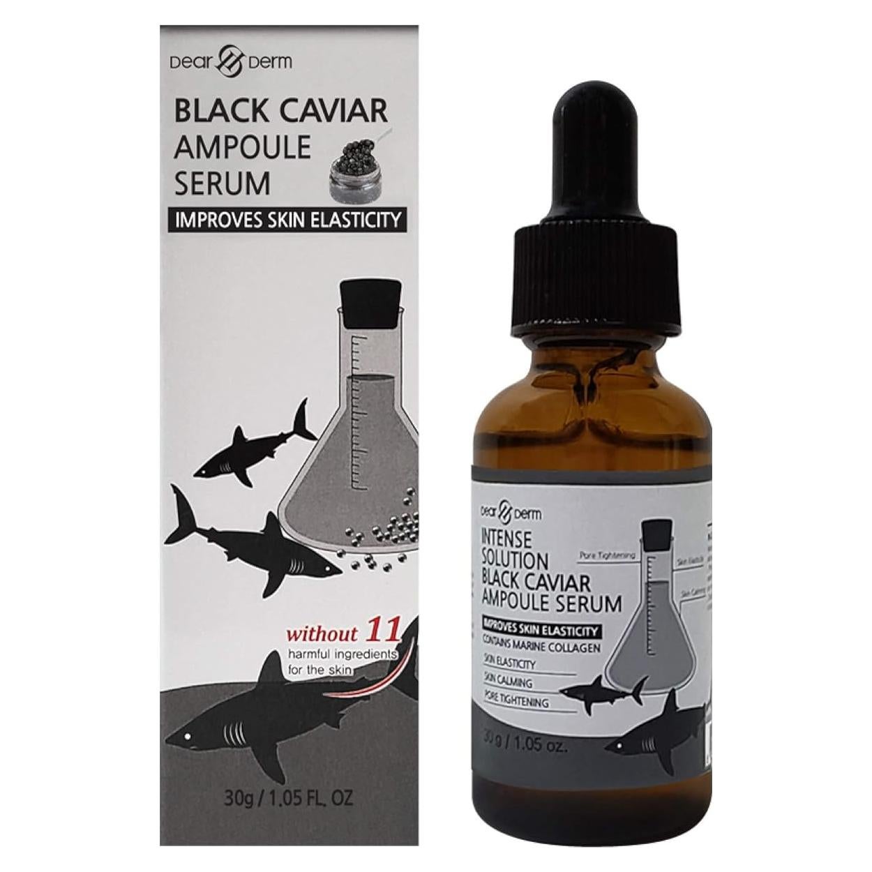 Sérum Ampoule Dearderm Caviar 31.1 ml Hidratante Piel