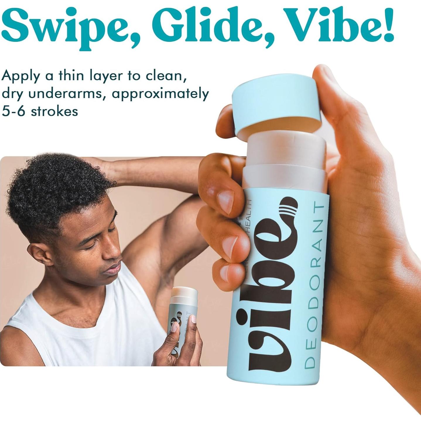 Desodorante Natural Vibe Jazmín Sin Aluminio 100g Piel Sensible