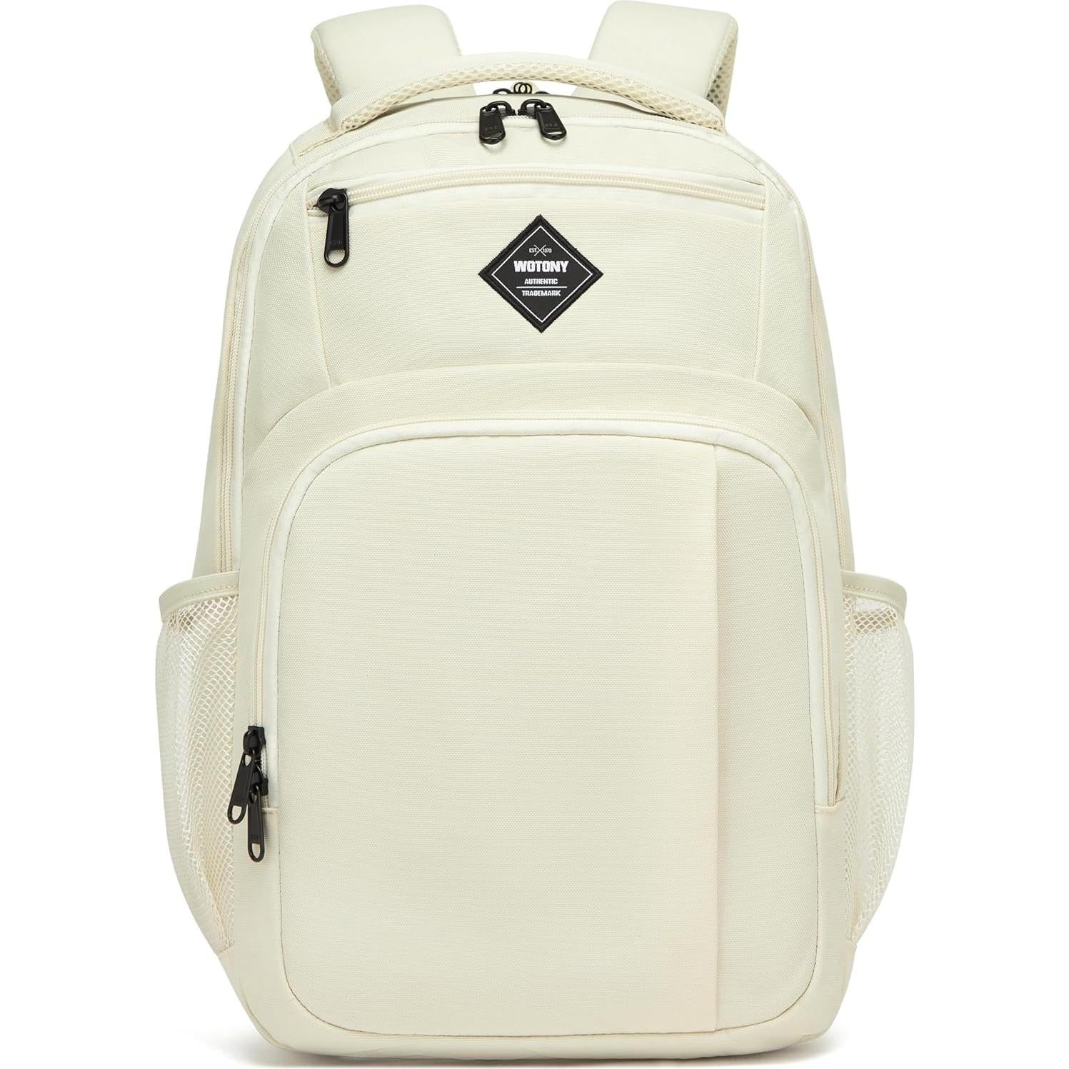 Mochila Wotony para Laptop 15.6" Beige - Negocios y Viajes
