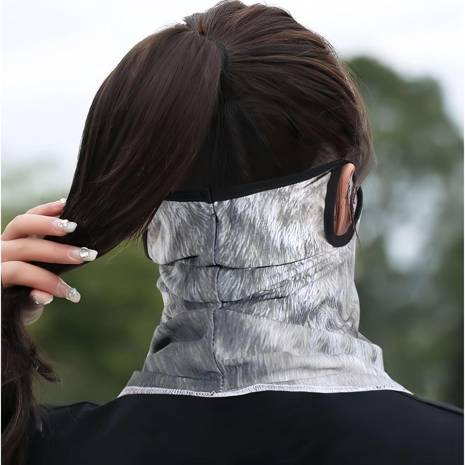 Máscara Facial 3D de Animal YJPPDD - Collie de Frontera