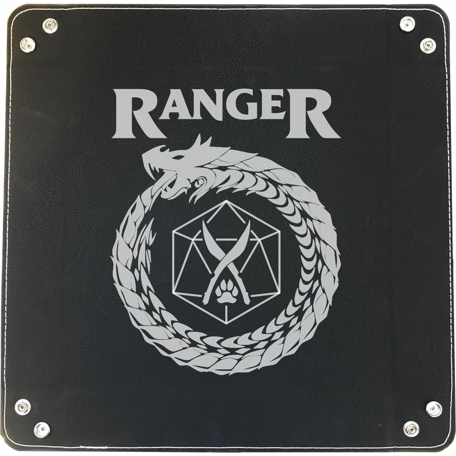 Bandeja de Dados D&D PrecisionNC Cuero Sintético Negro 32.7cm