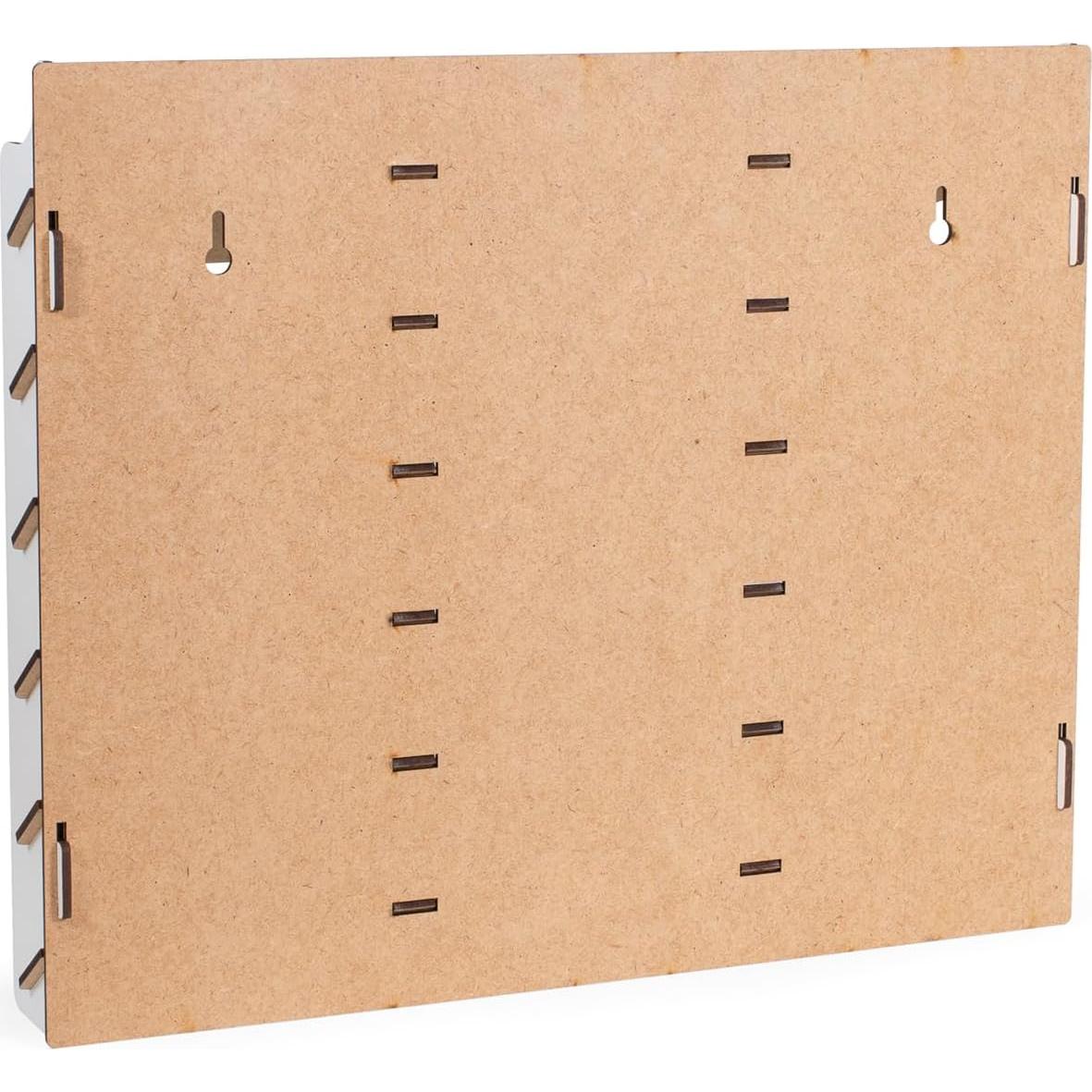 Expositor de Pinturas Montado en Pared Vallejo 43 Botellas 18 ml