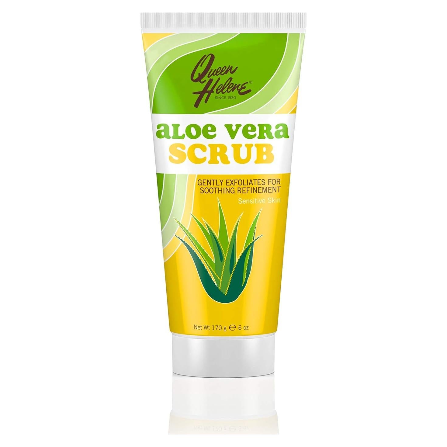 Exfoliante Facial Aloe Vera Queen Helene 170 g - Piel Sensible