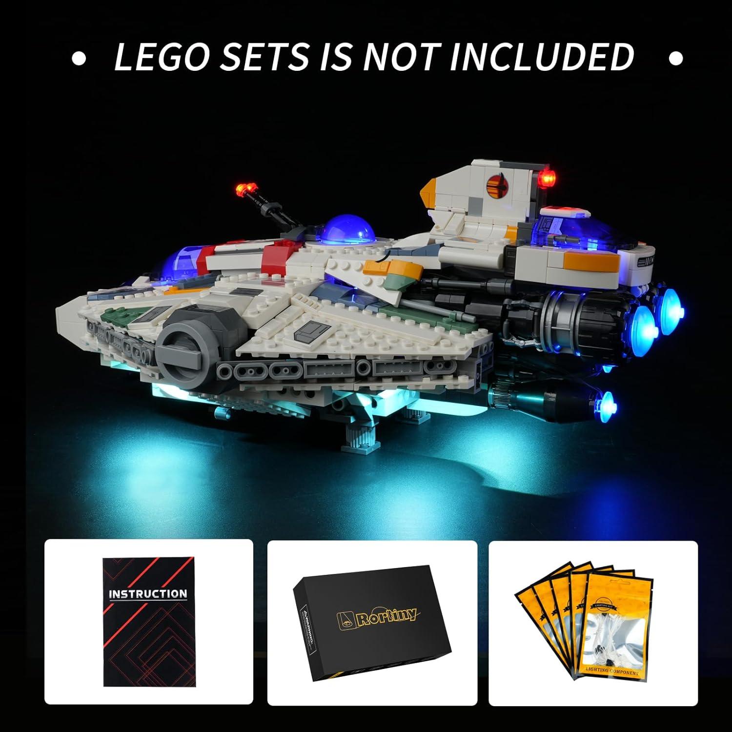 Kit de Luz LED para Lego Star Wars Ghost y Phantom II 75357