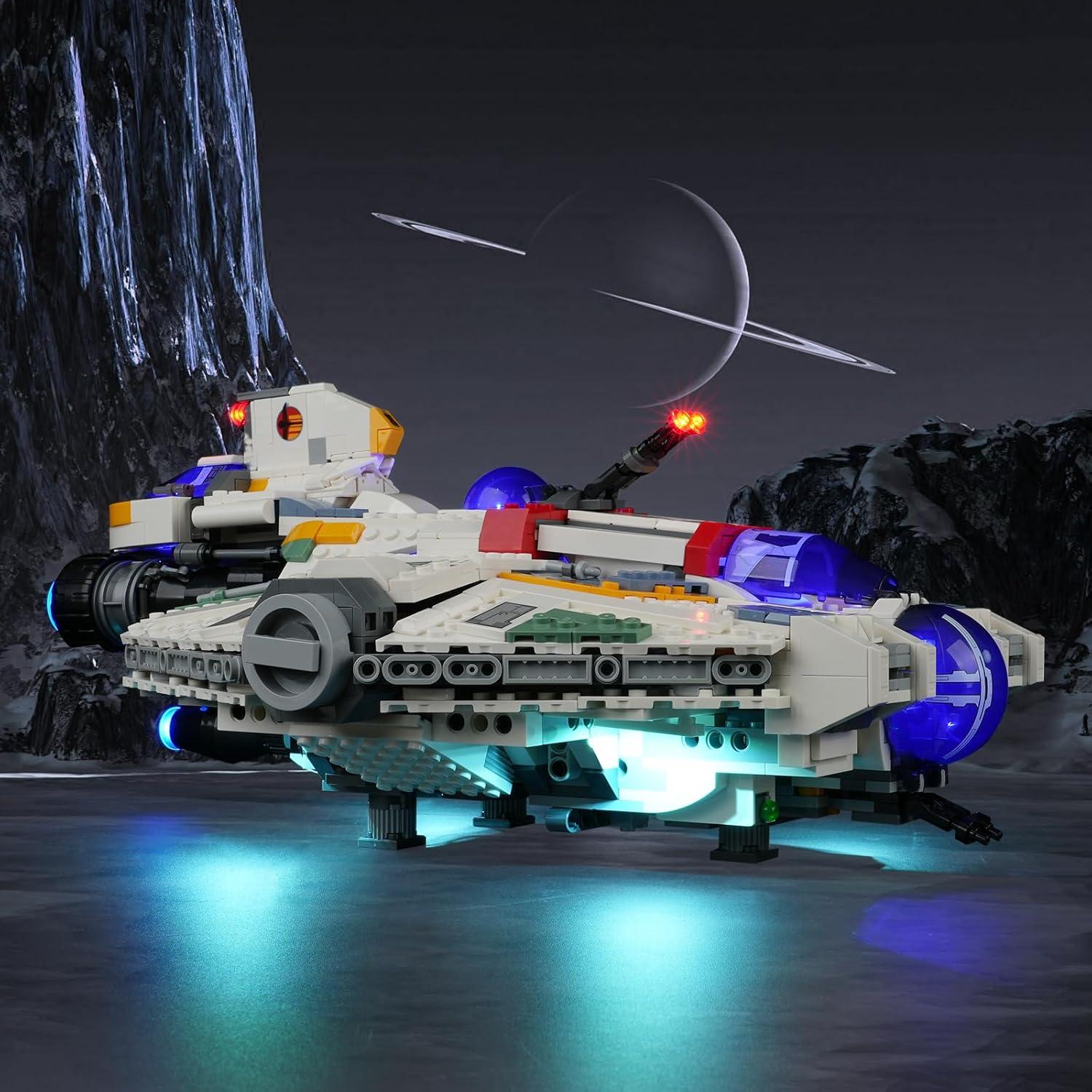 Kit de Luz LED para Lego Star Wars Ghost y Phantom II 75357