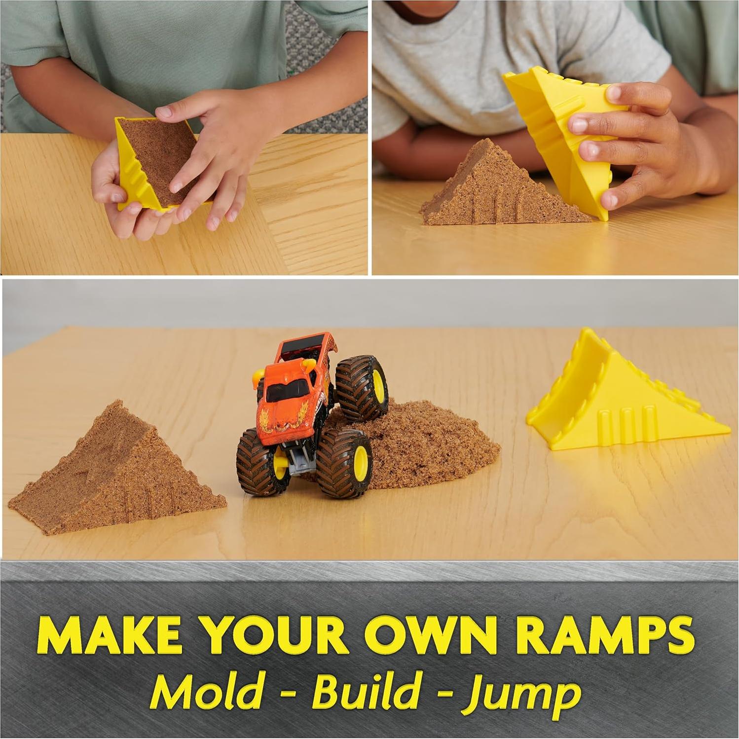 Set de Juego Monster Jam El Toro Loco + 453g de Monster Dirt