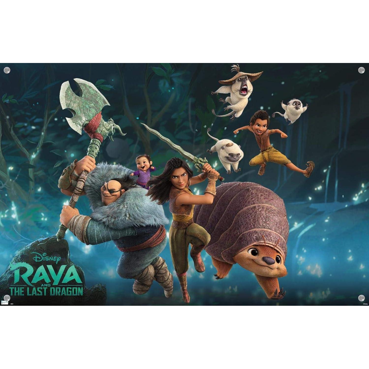 Póster de Pared Disney Raya y el Último Dragón Trends 37.4x56.7cm