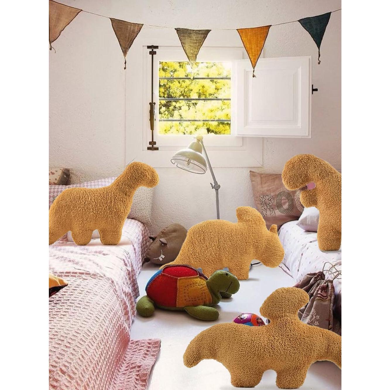 Almohada de Peluche Dinosaurio Nugget Tyran Rex 33 cm