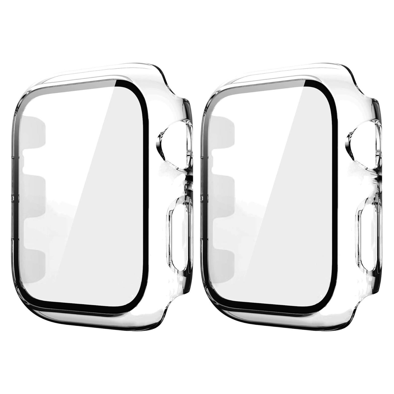 Funda Dura HANKN para Apple Watch 38mm con Protector Vidrio
