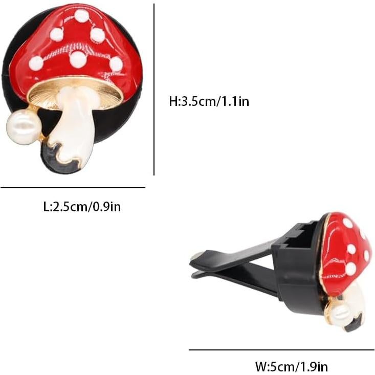 Clips Difusores de Aire para Auto ORIESSE Hongo 4pcs