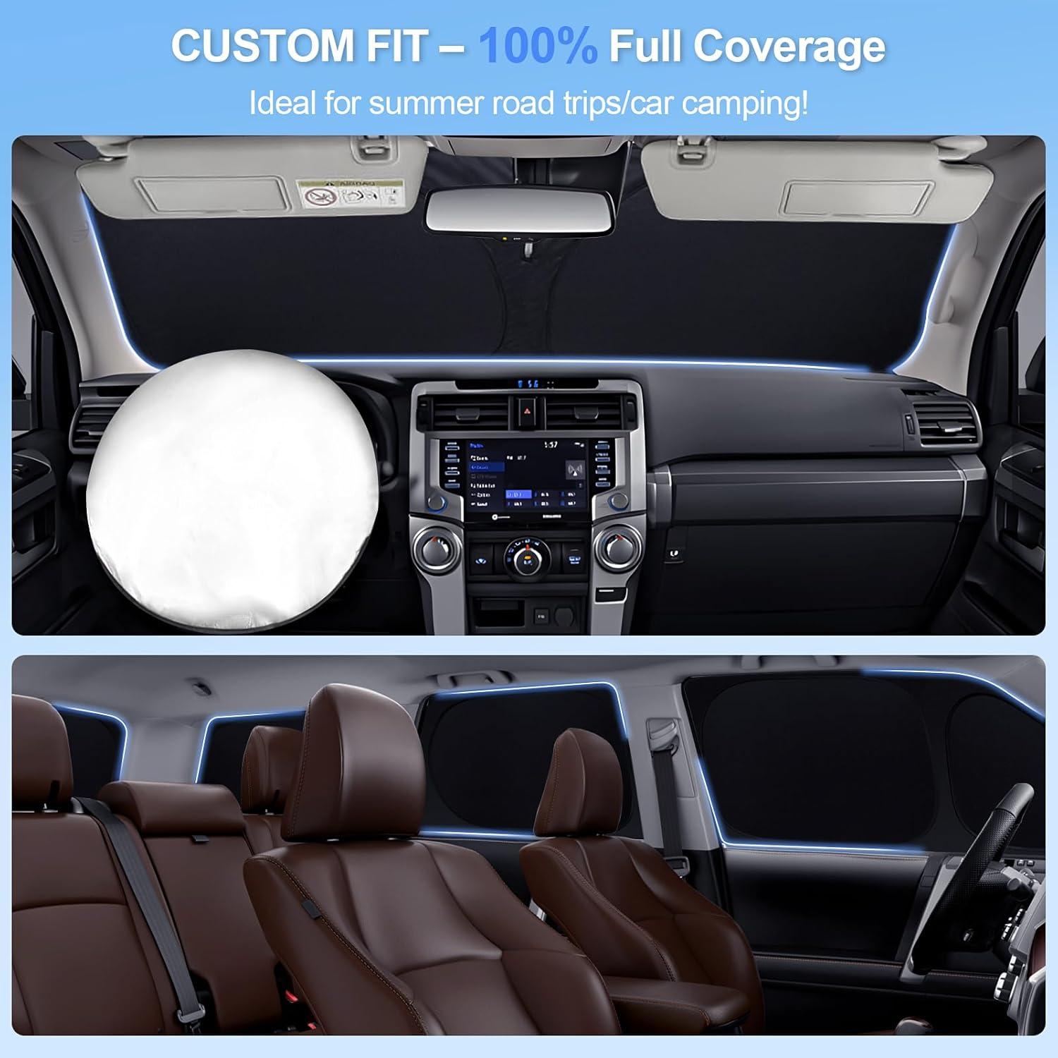 Sombrillas para Ventanas de Coche SHINELINERS GMC Sierra 2019-2025