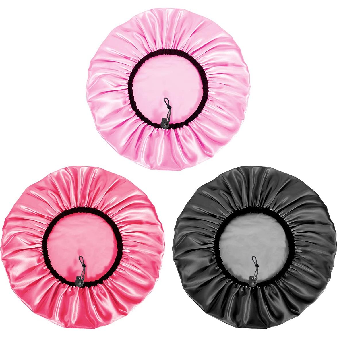 Gorro de Ducha Ajustable Auban Extra Grande Impermeable