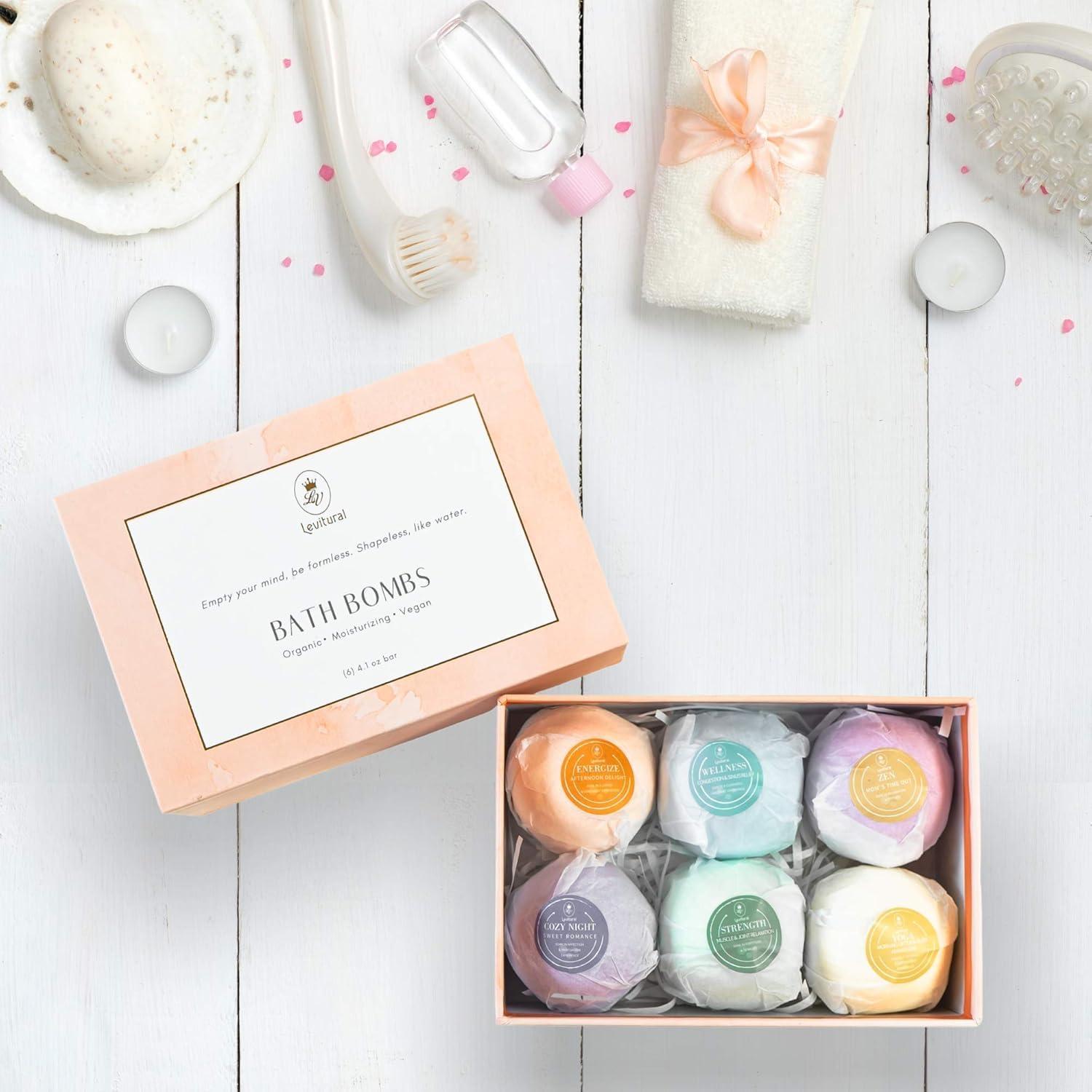 Juego de 6 Bombas de Baño Levitural - Aromaterapia Natural