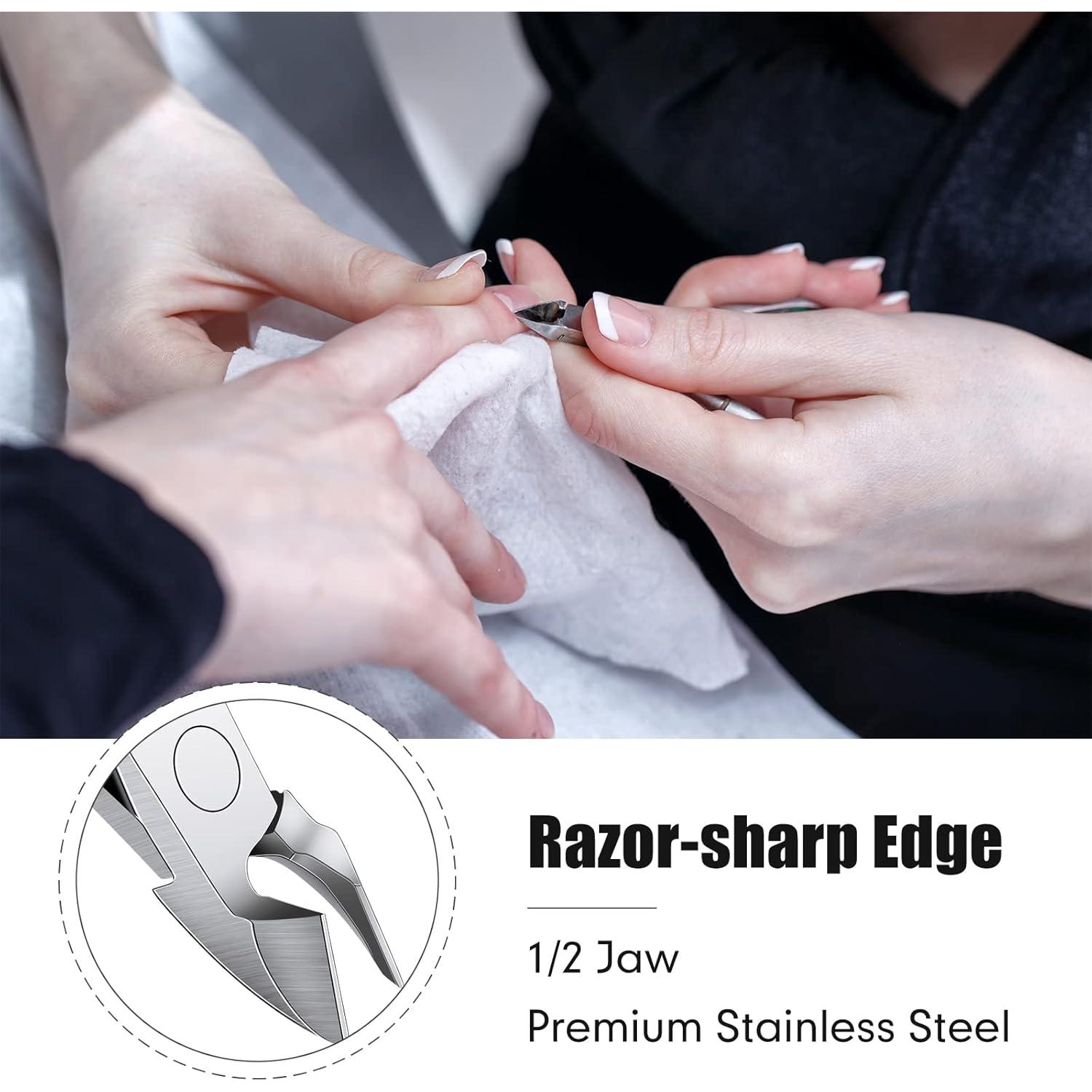 Set de 20 Cortadores de Cutículas Chumia Acero Inoxidable