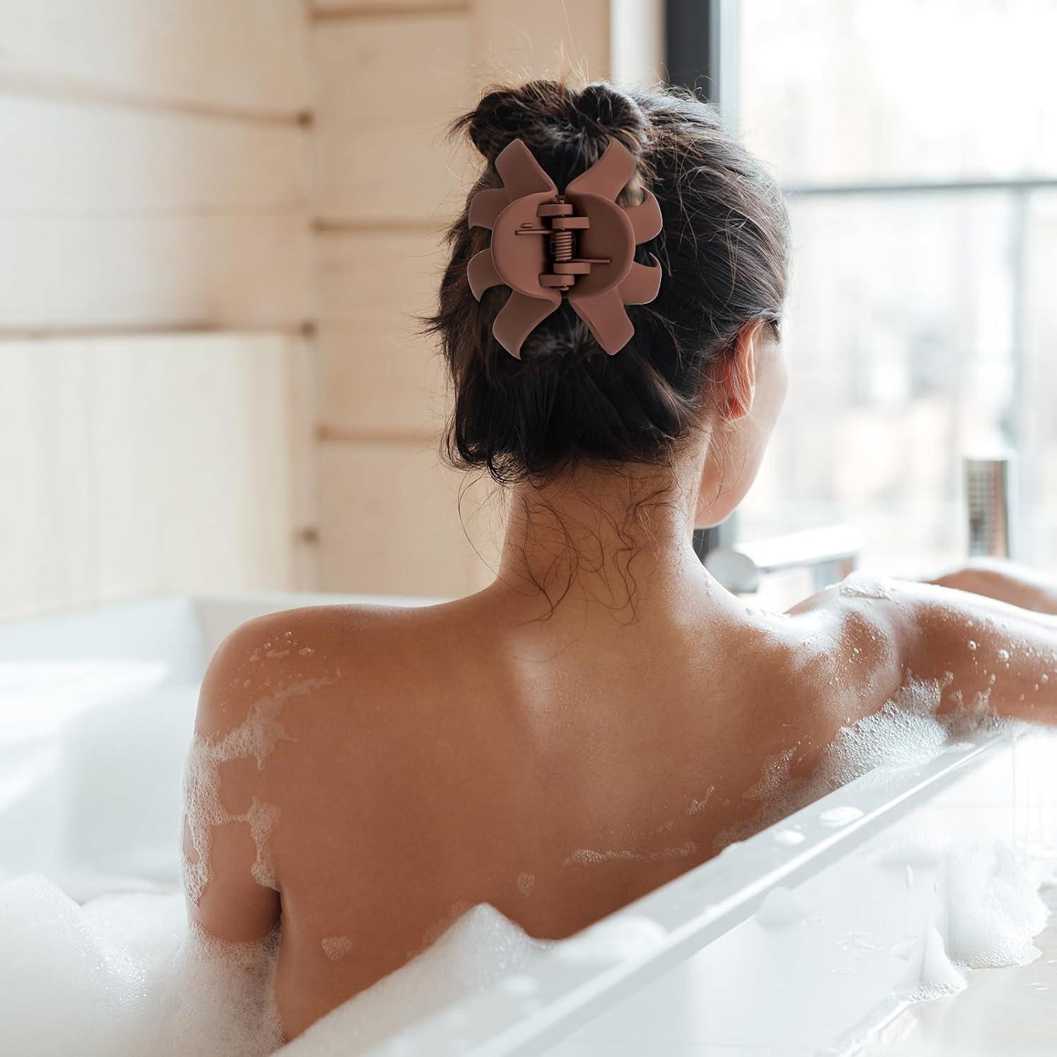 Garras de Cabello Antideslizantes Lolalet - Paquete de 5 Clips Multicolor