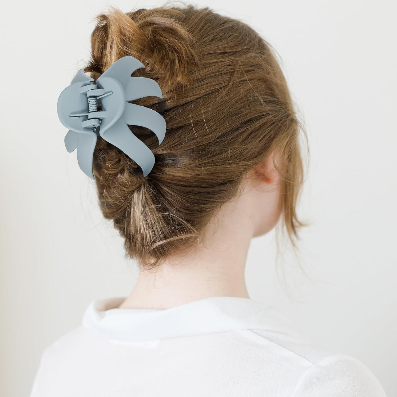 Garras de Cabello Antideslizantes Lolalet - Paquete de 5 Clips Multicolor