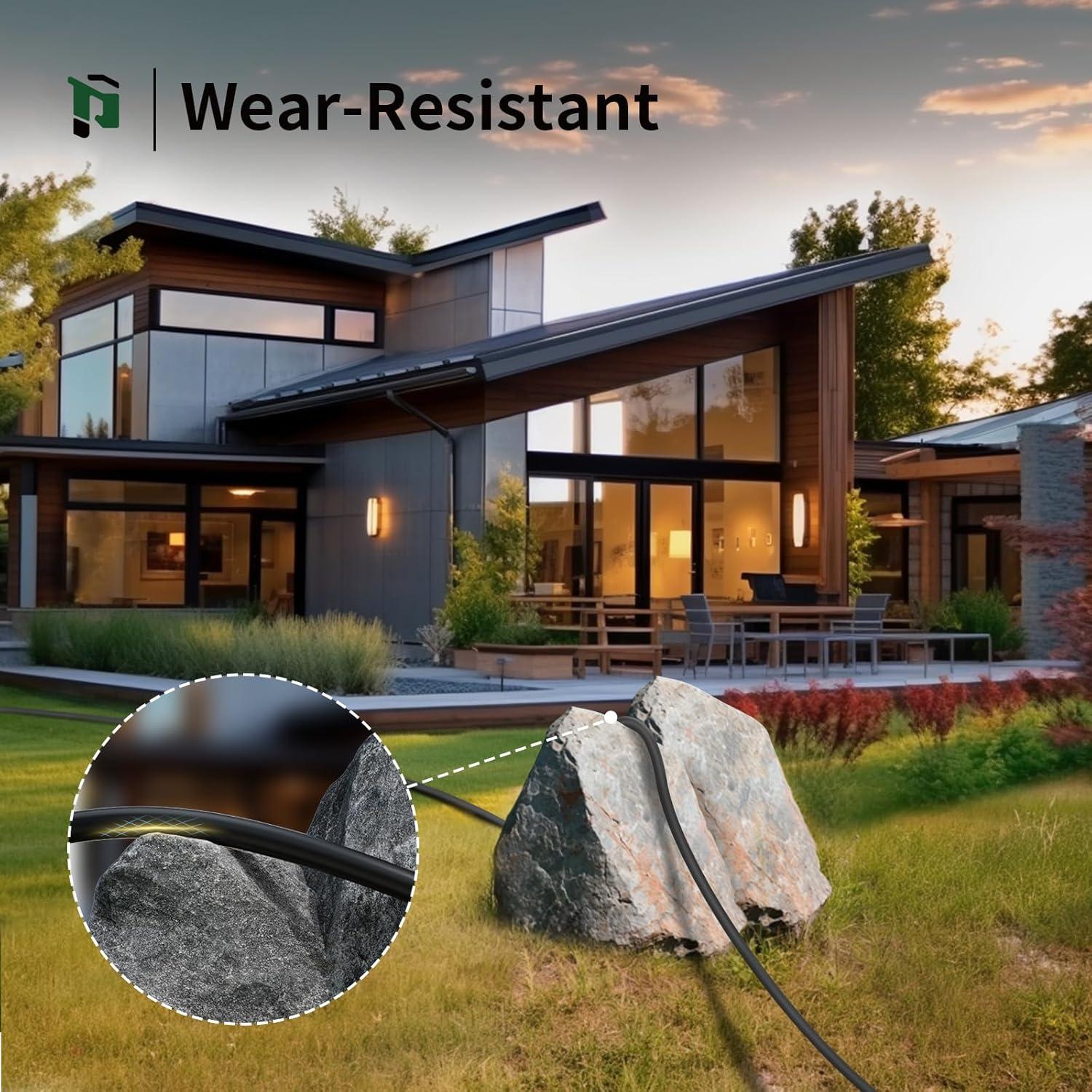 Cable de Extensión Impermeable 1.83 m PLUGTUL 16/3 13A