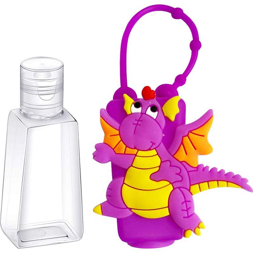 6 Botellas Vacías de Viaje 30ml VHOPMORE con Soporte Silicona