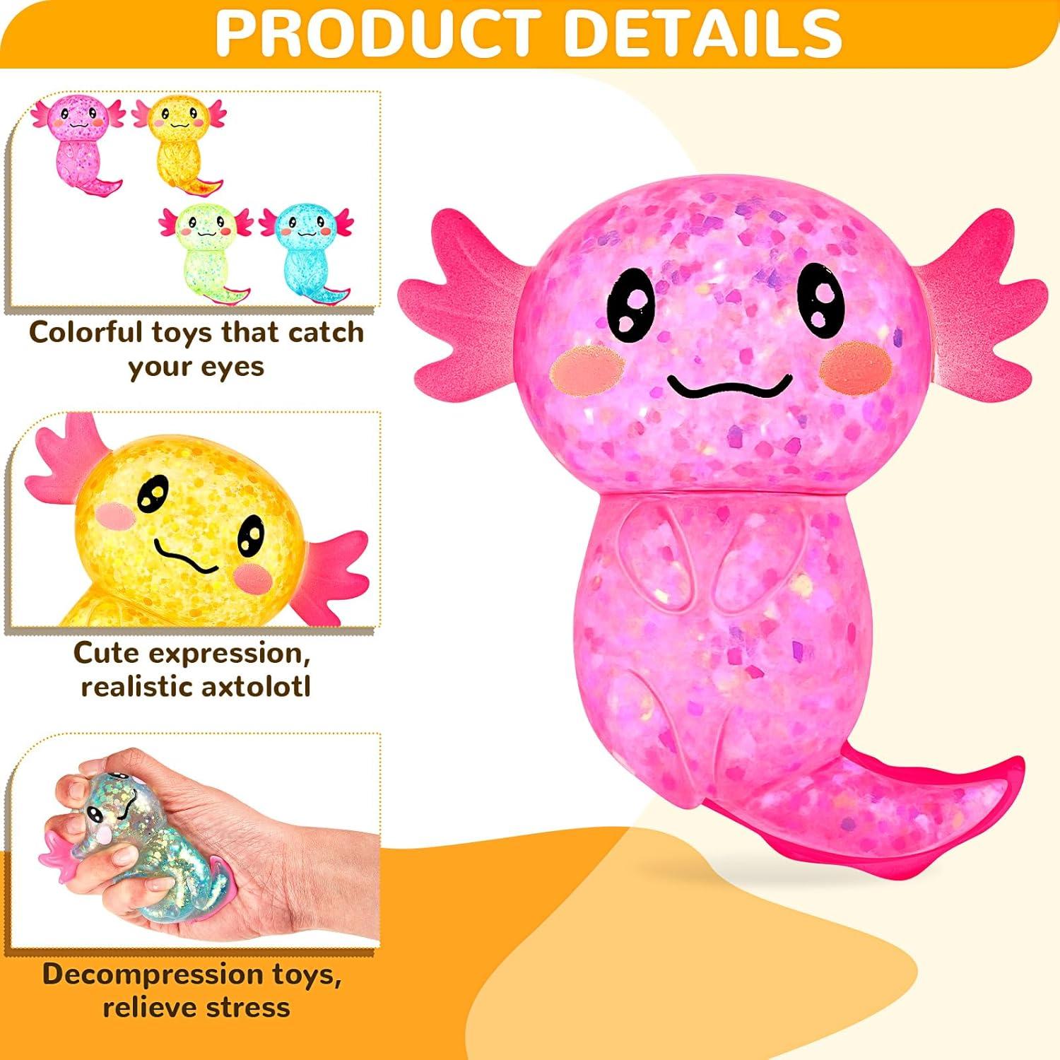 Juguete Antiestrés Axolote Simgoing 10 x 8 cm - 4 Estilos