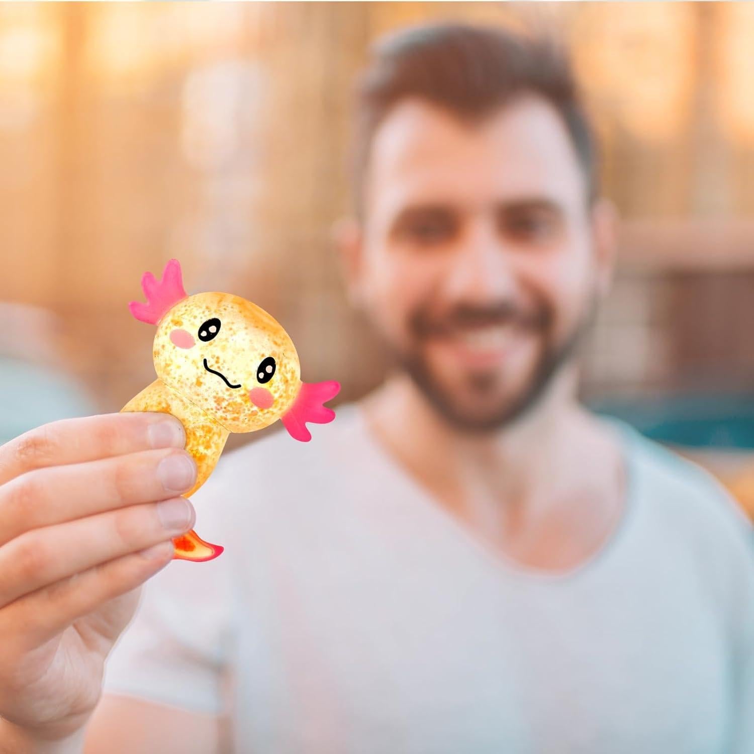 Juguete Antiestrés Axolote Simgoing 10 x 8 cm - 4 Estilos