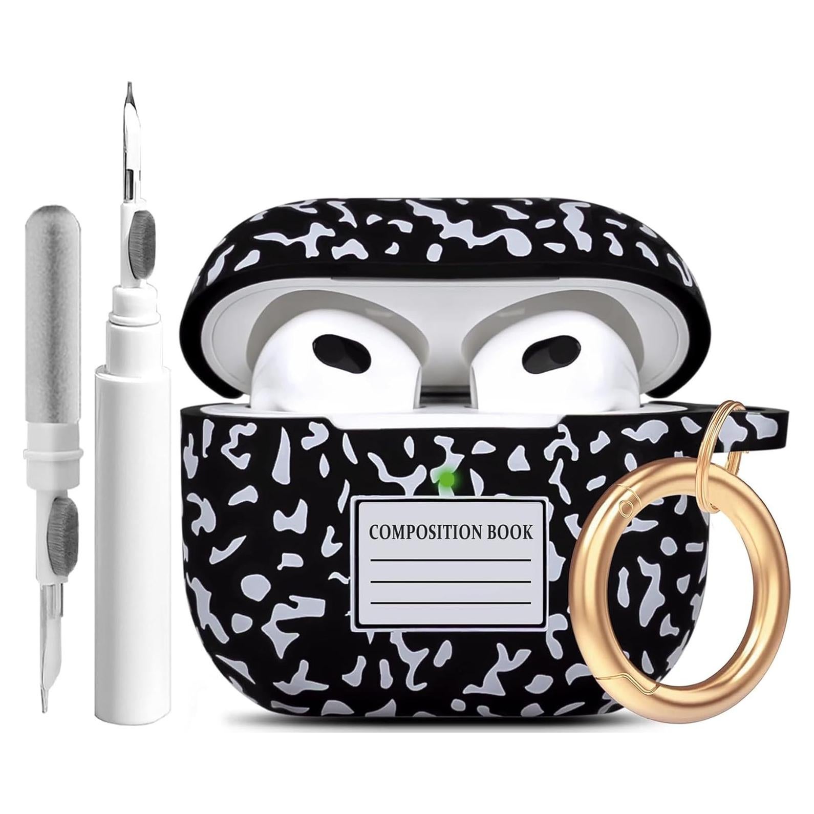 Funda de Silicona Gawnock para AirPods 3 2021 Floral Mujeres