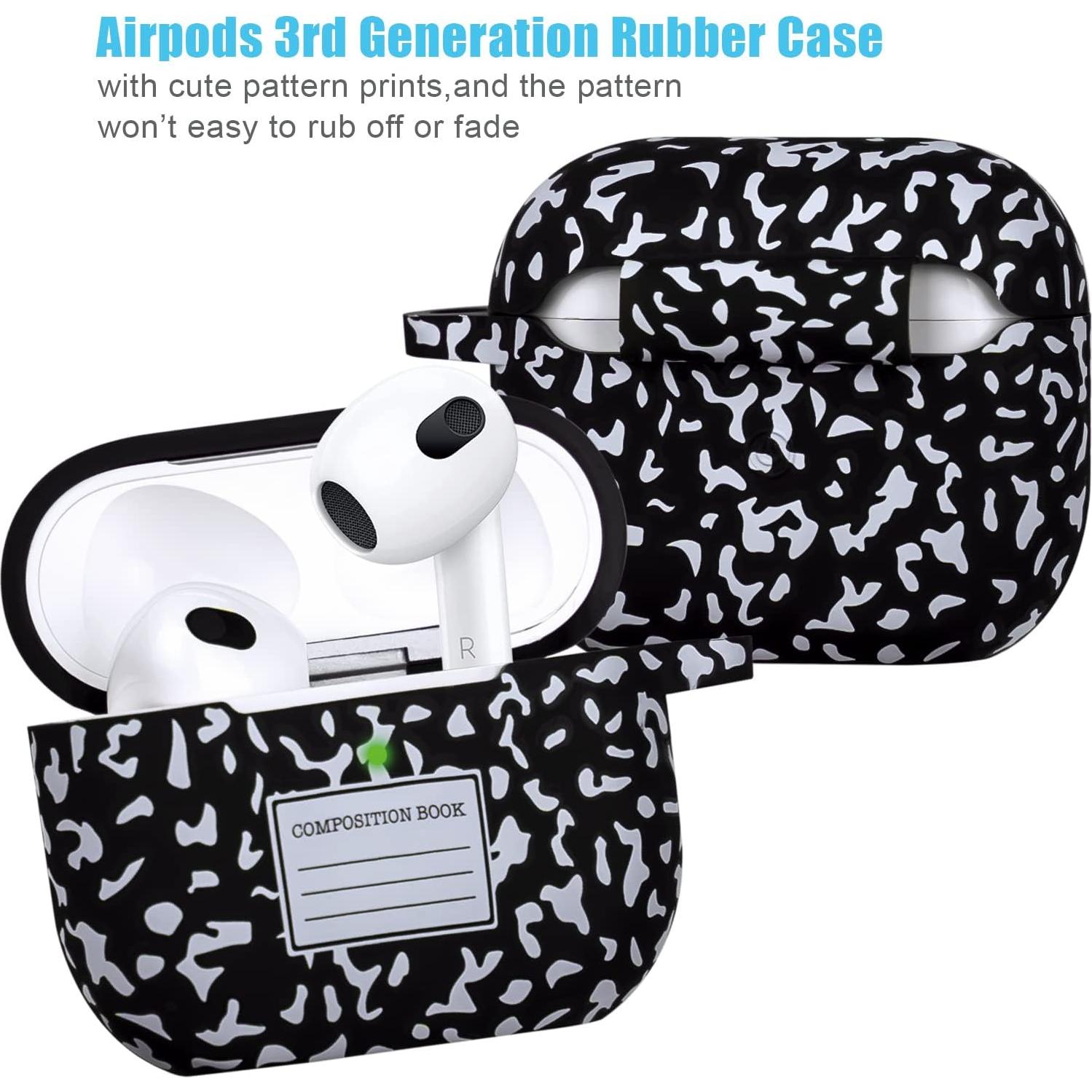 Funda de Silicona Gawnock para AirPods 3 2021 Floral Mujeres