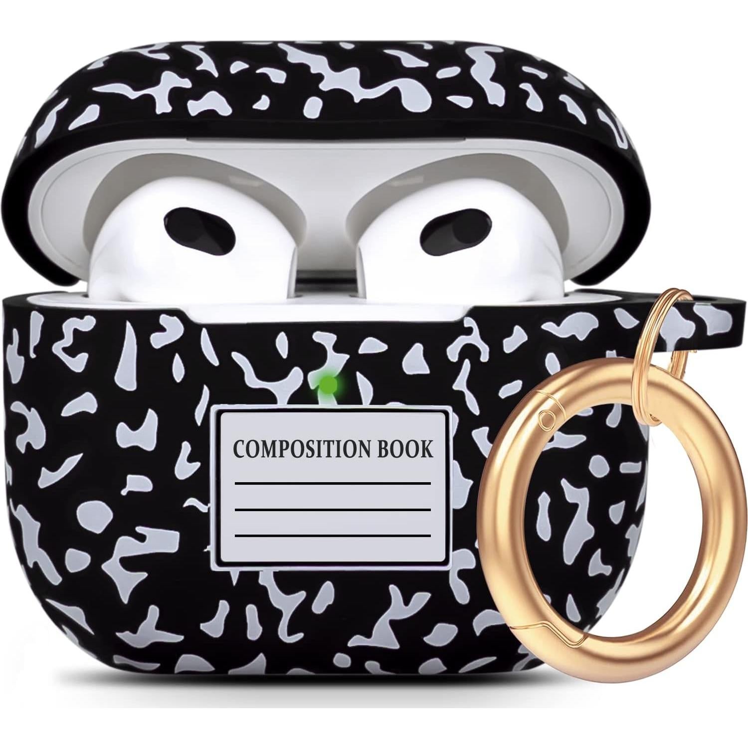 Funda de Silicona Gawnock para AirPods 3 2021 Floral Mujeres