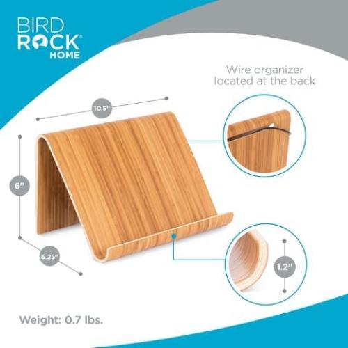 Soporte de Bambú Ajustable para Tabletas y Libros - Sofia + Sam