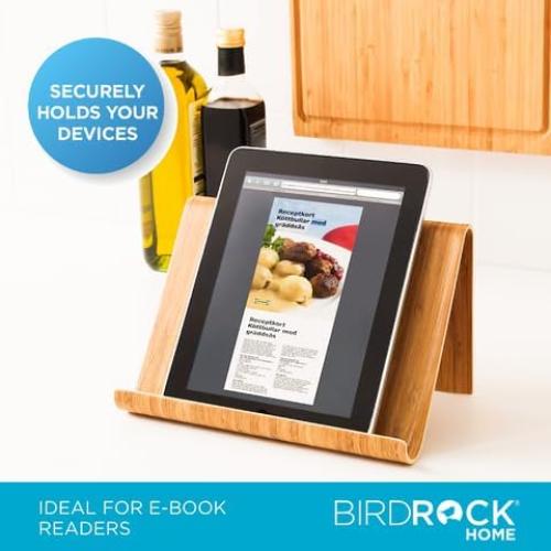 Soporte de Bambú Ajustable para Tabletas y Libros - Sofia + Sam