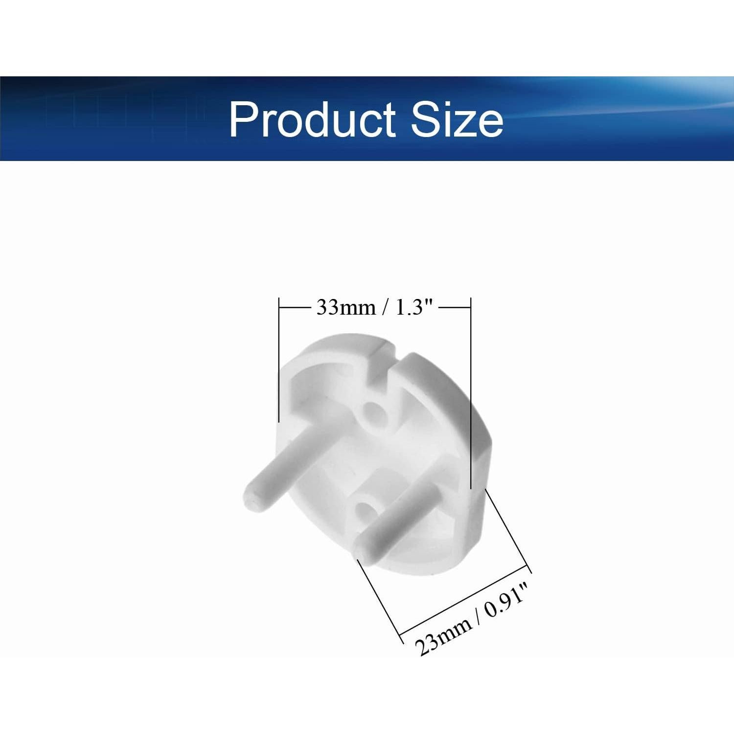 Cubiertas de Enchufe a Prueba de Niños Heyiarbeit 10 Piezas