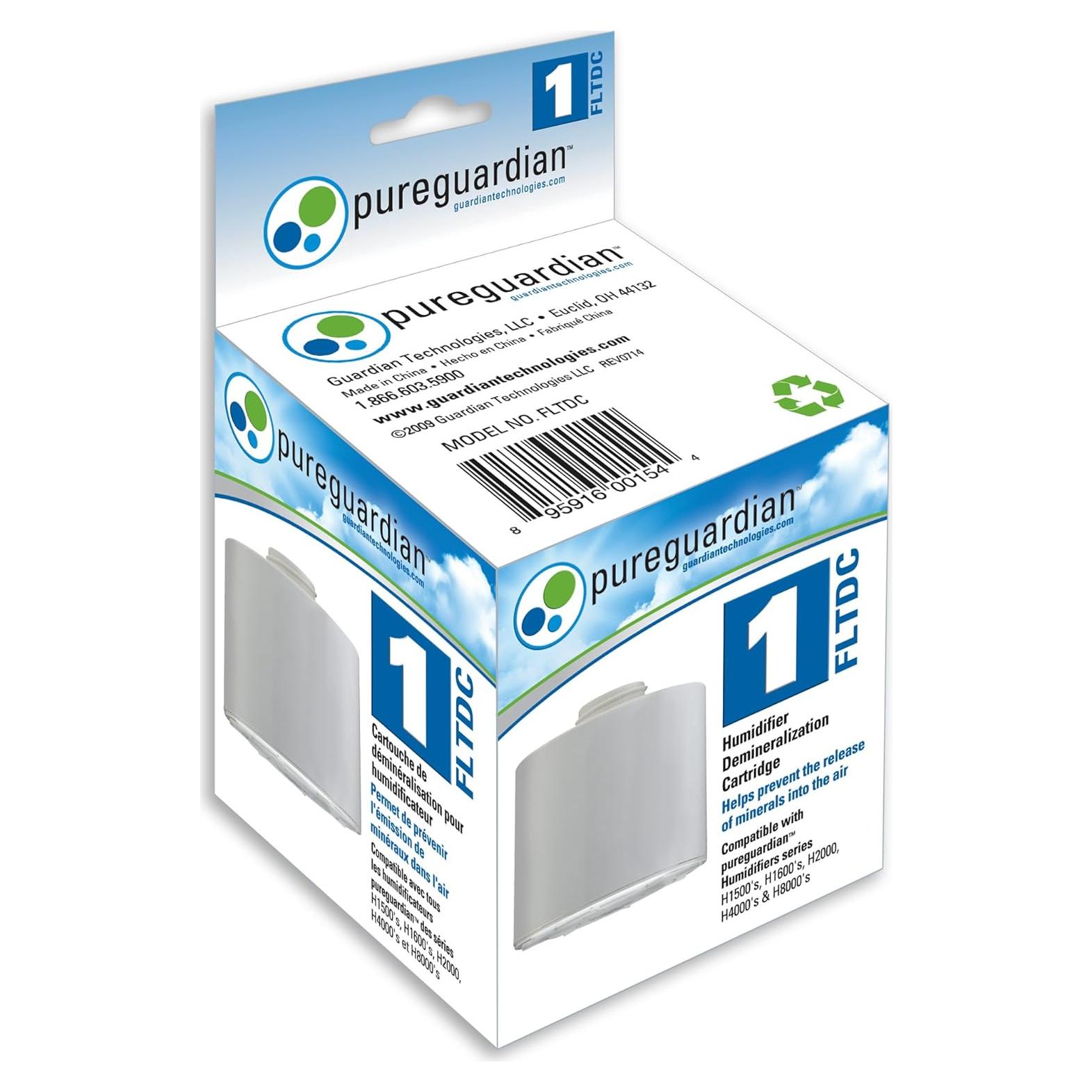 Filtro de desmineralización PureGuardian FLTDC para humidificador